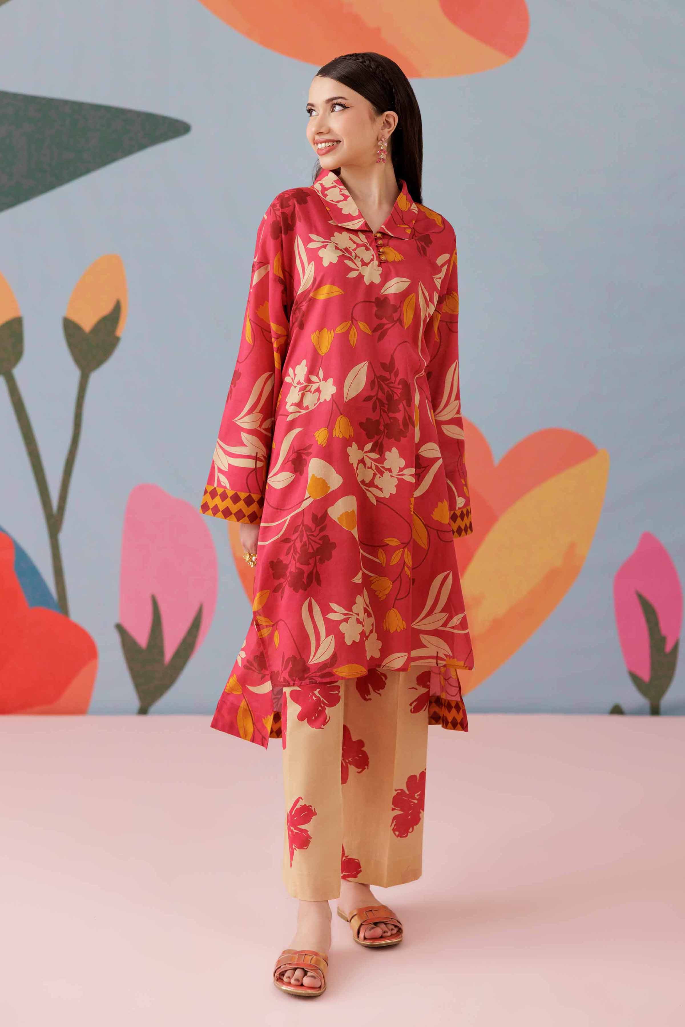 2 Piece - Printed Suit - PS25-116 - Image 2