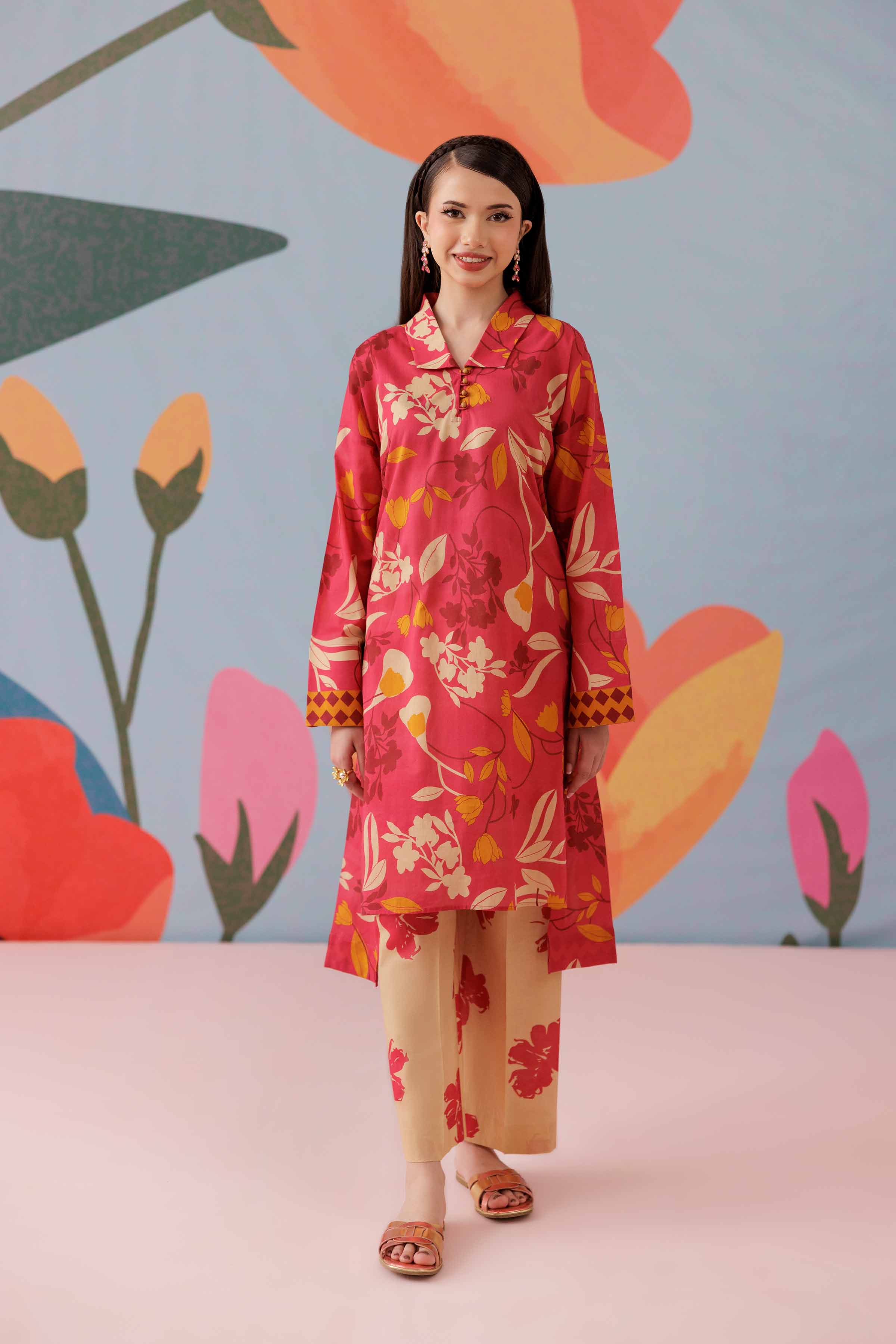 2 Piece - Printed Suit - PS25-116 - Image 5