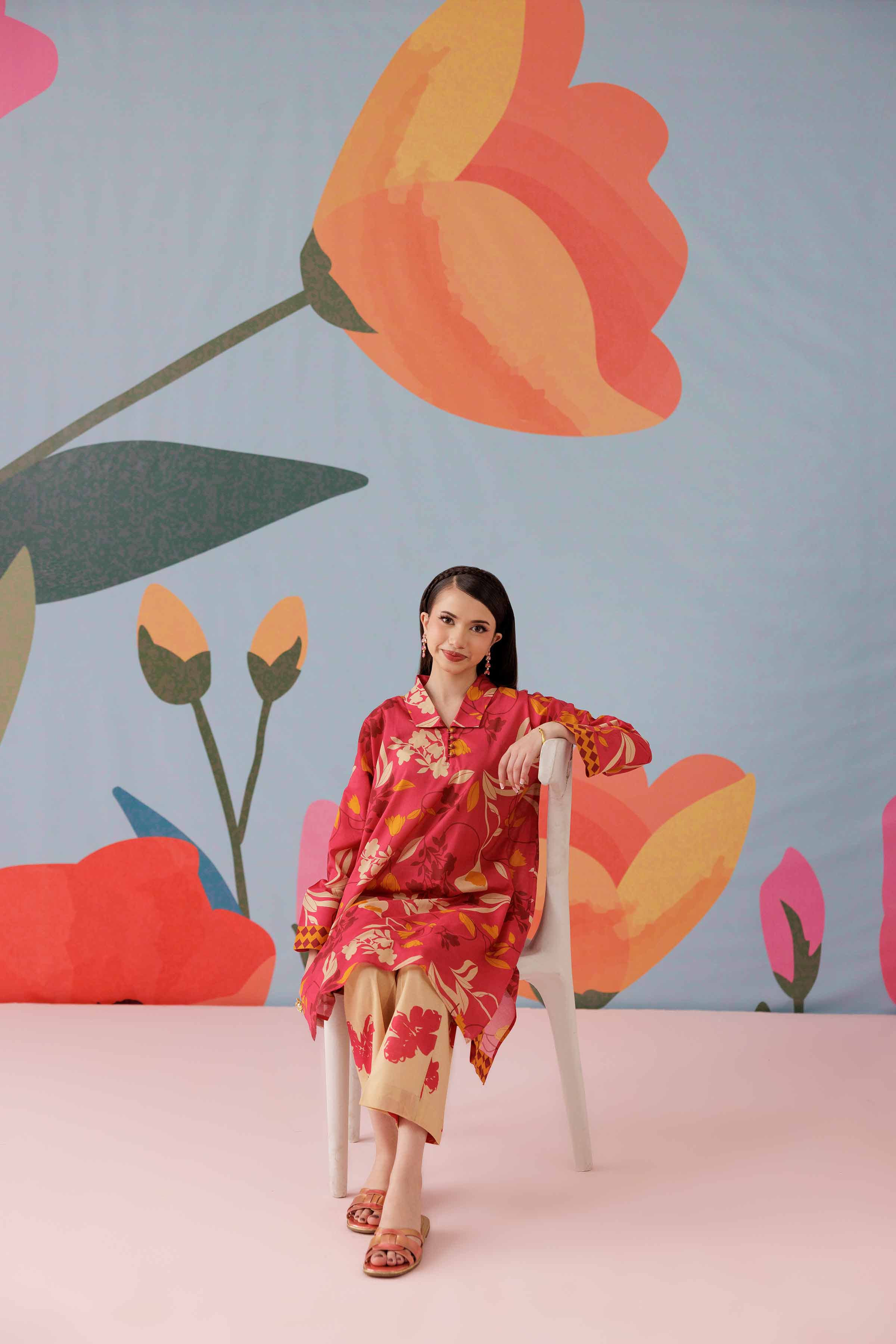 2 Piece - Printed Suit - PS25-116 - Image 8