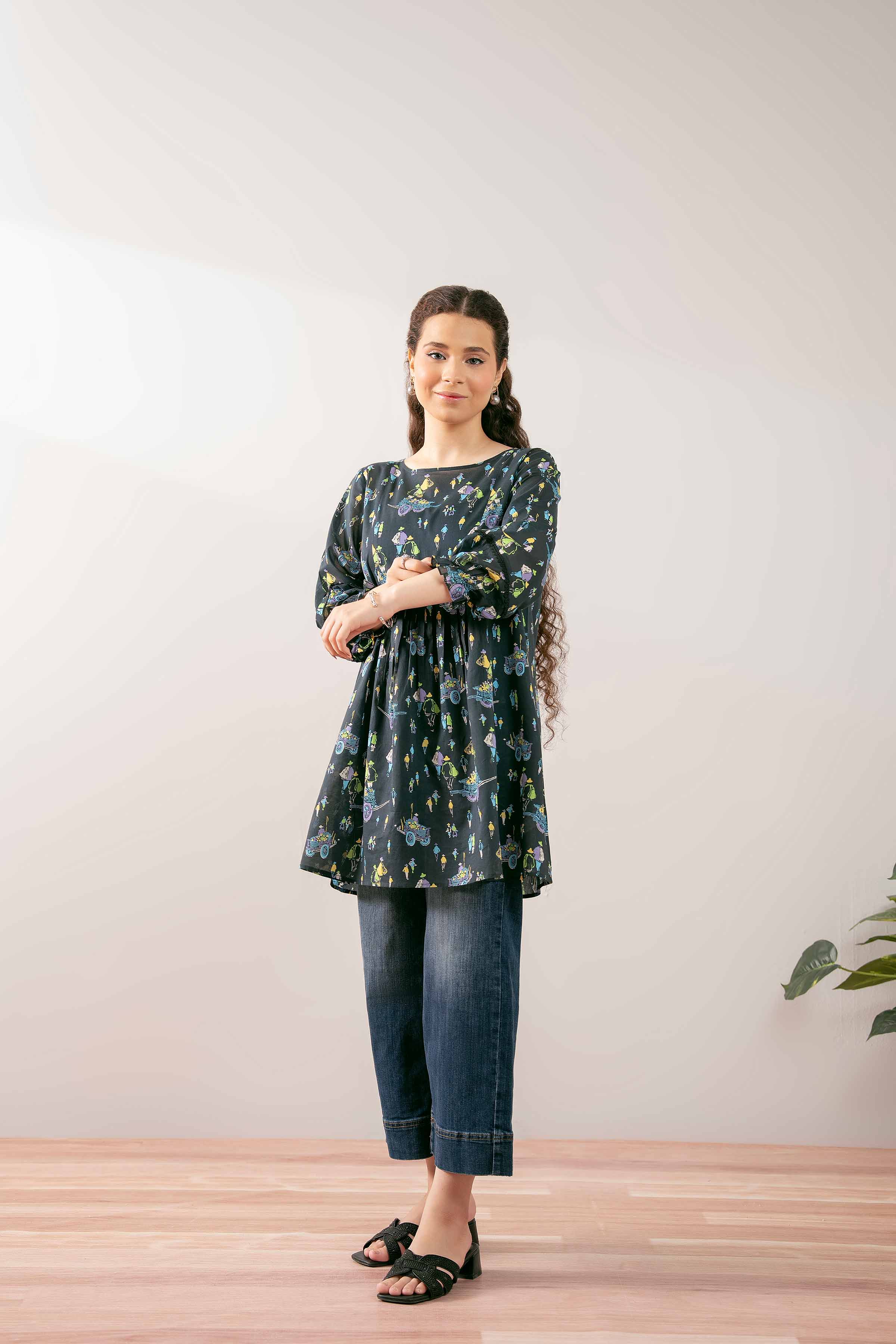 Printed Tunic - PS25-121 - Image 4