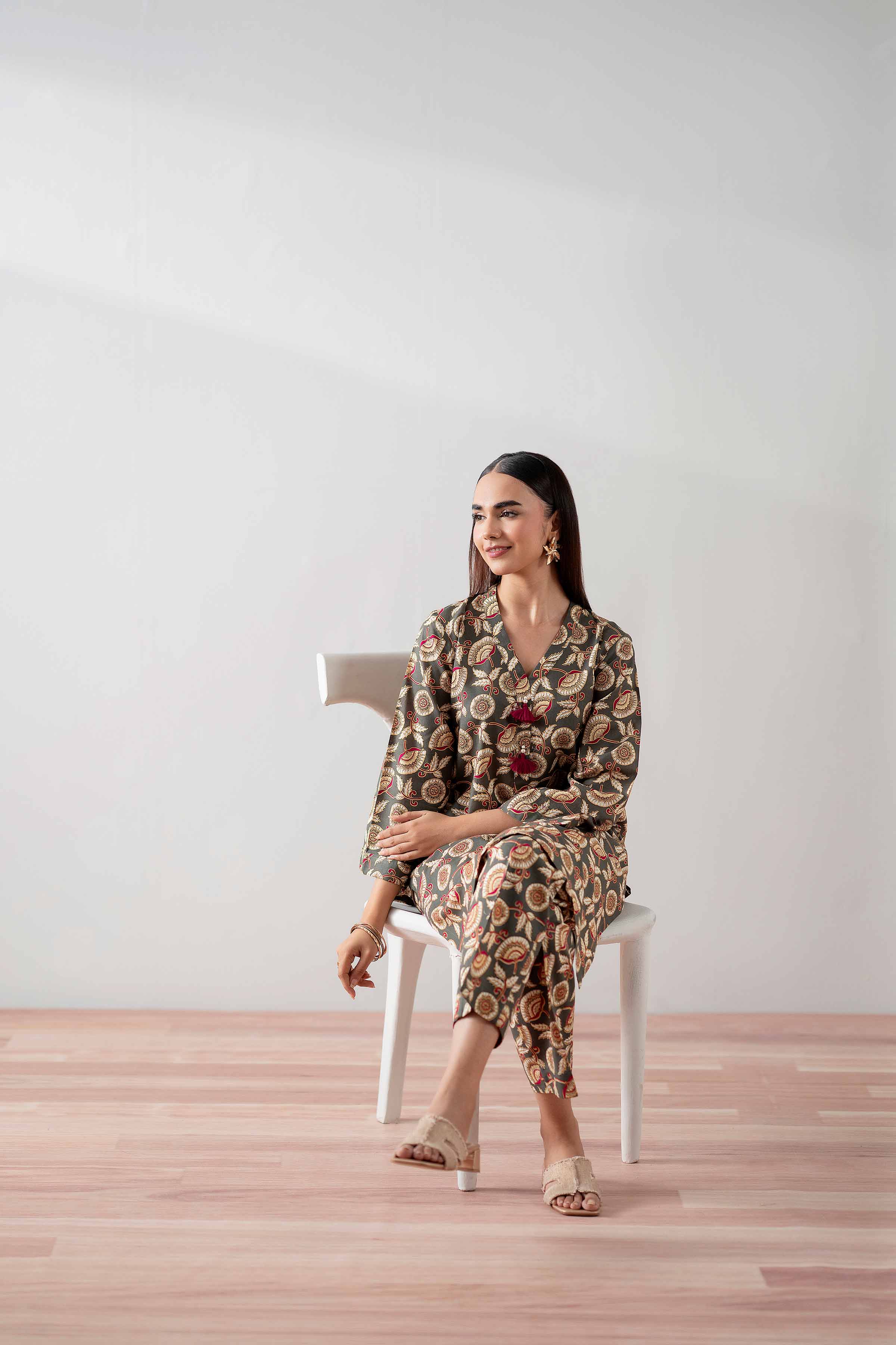 2 Piece - Printed Suit - PS25-122 - Image 5