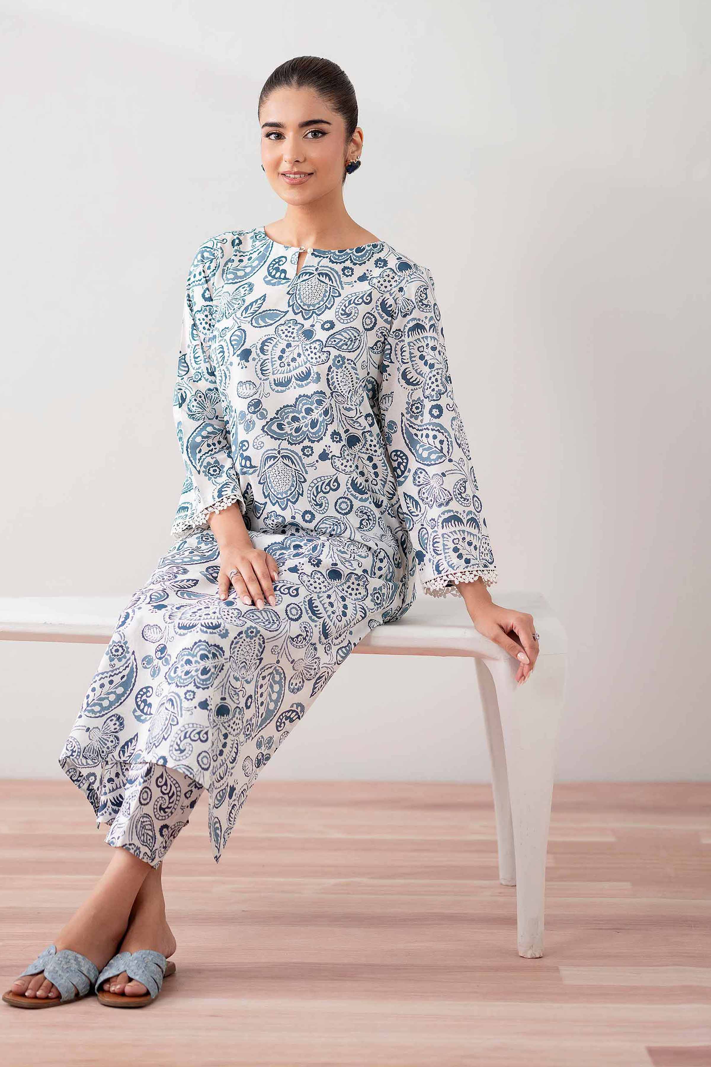 2 Piece - Printed Suit - PS25-126 - Image 2