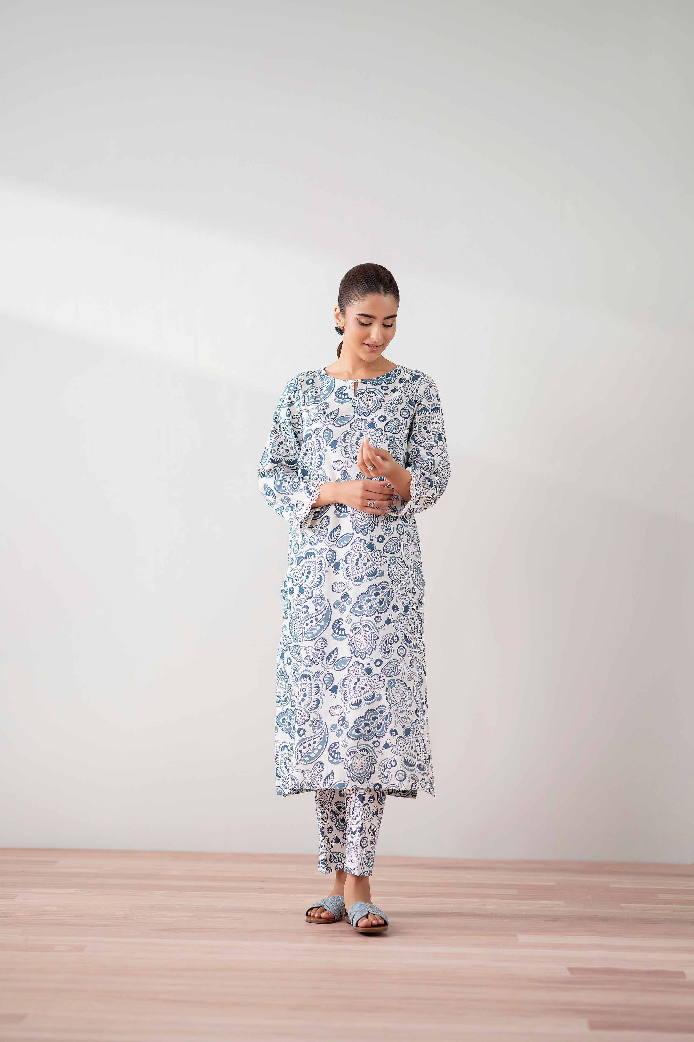 2 Piece - Printed Suit - PS25-126 - Image 5