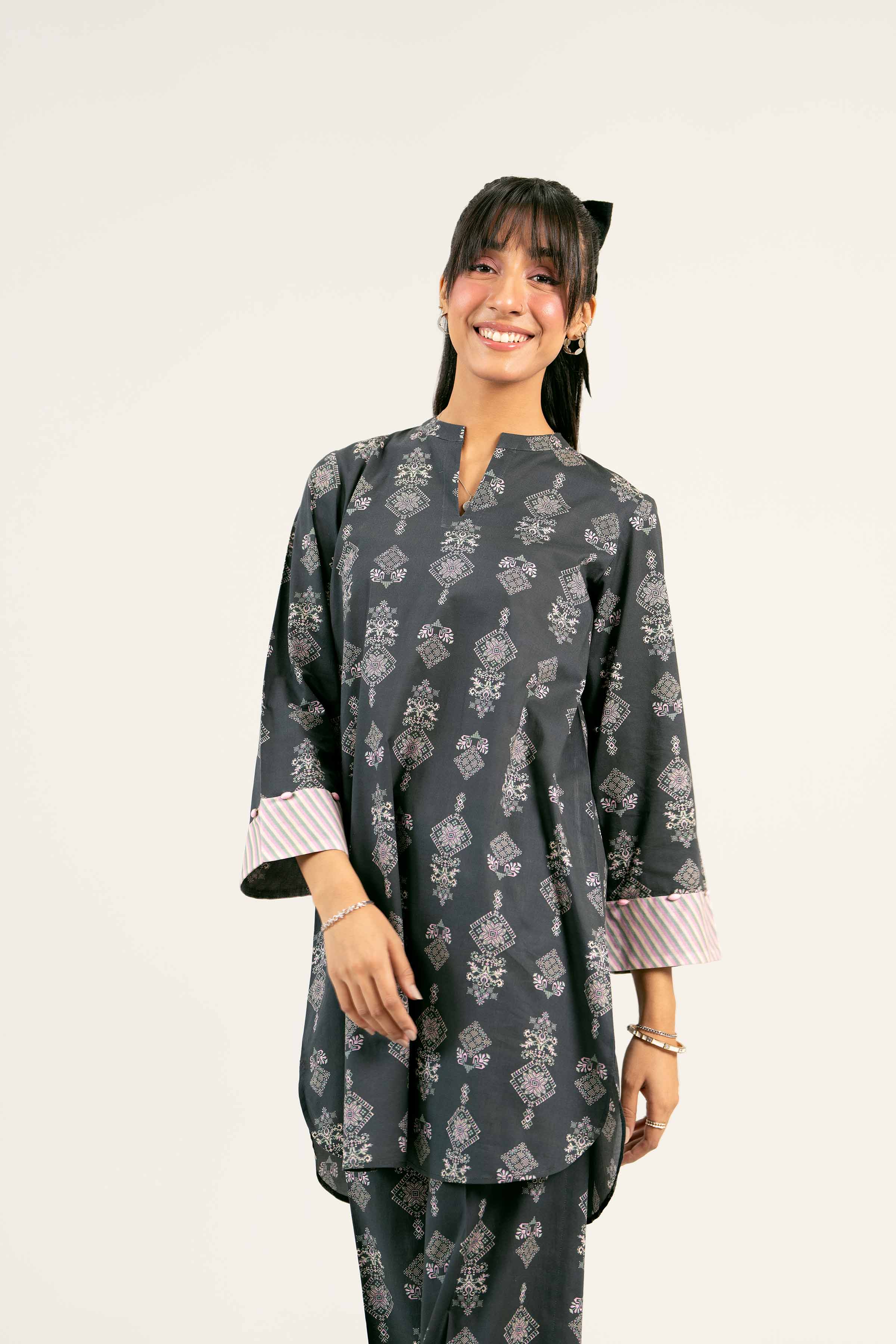 2 Piece - Printed Suit - PS25-14 - Image 5