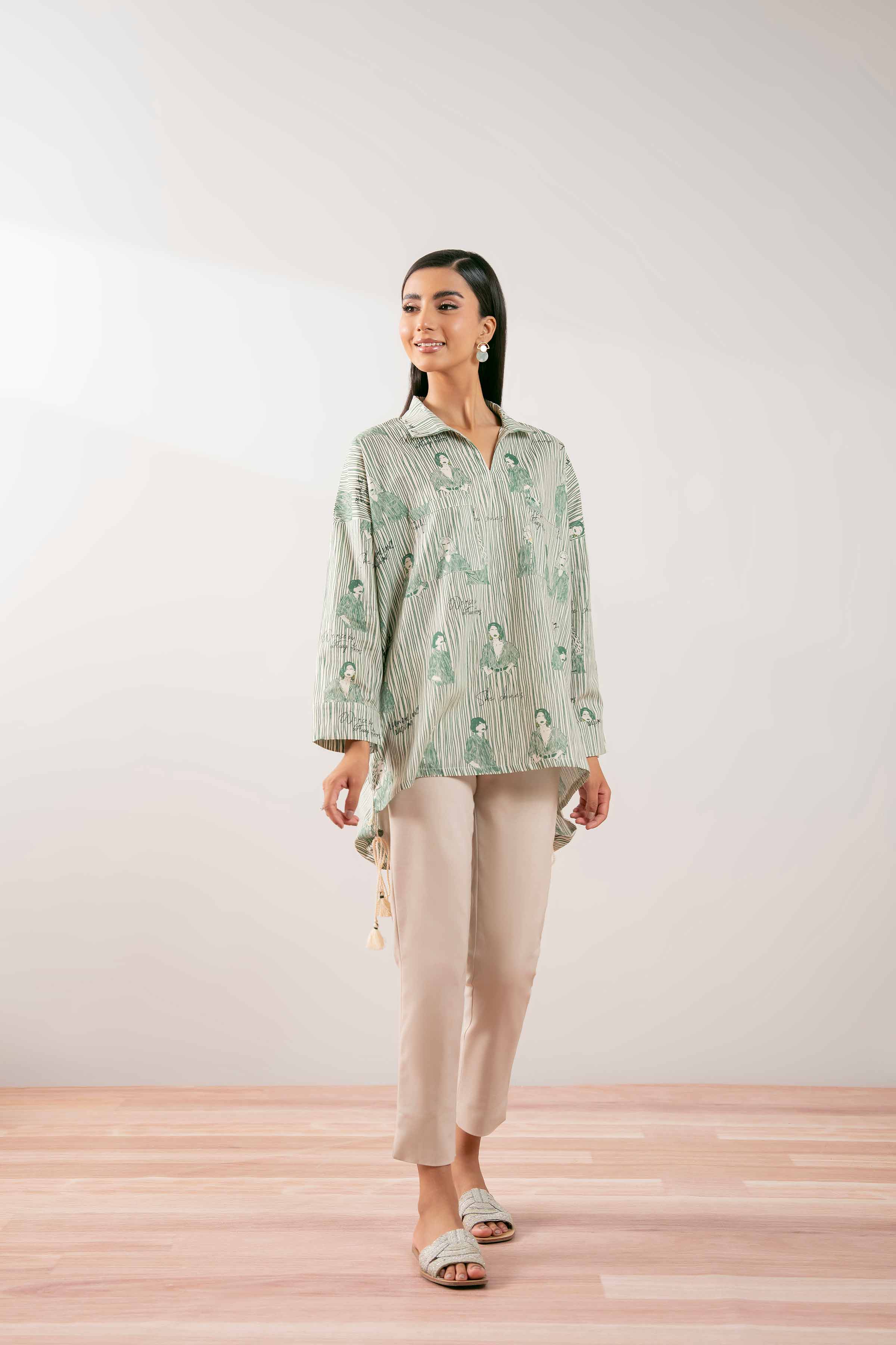 Printed Tunic - PS25-148 - Image 5
