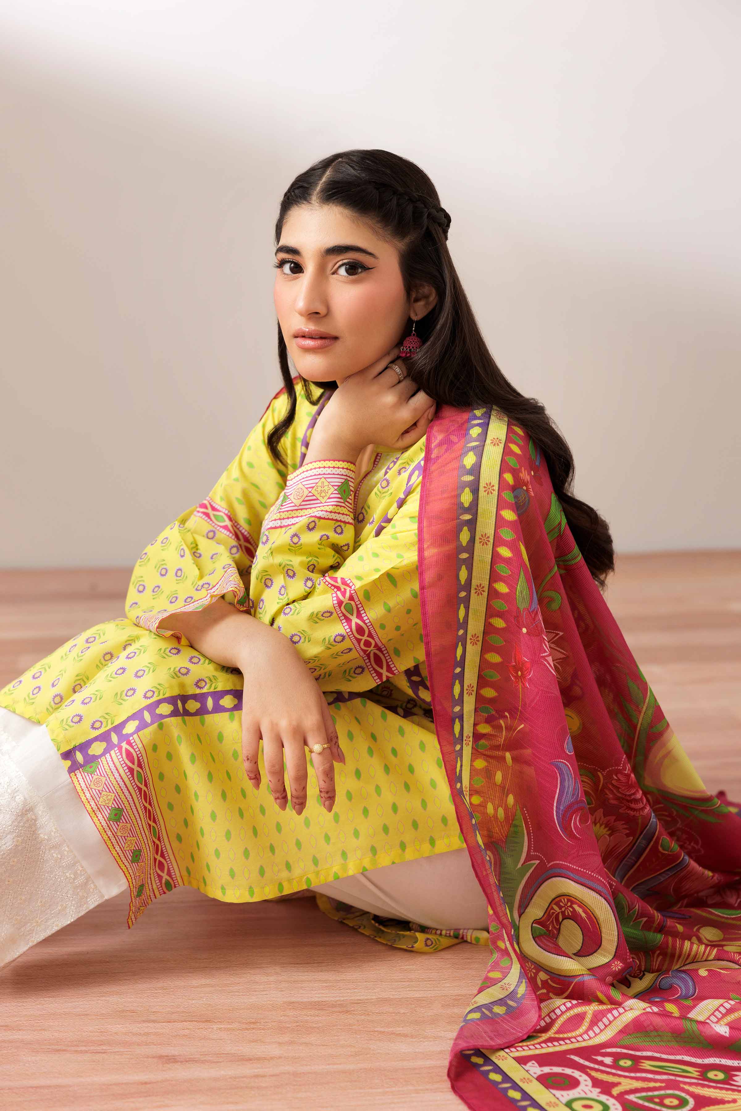 2 Piece - Printed Suit - PS25-154 - Image 4