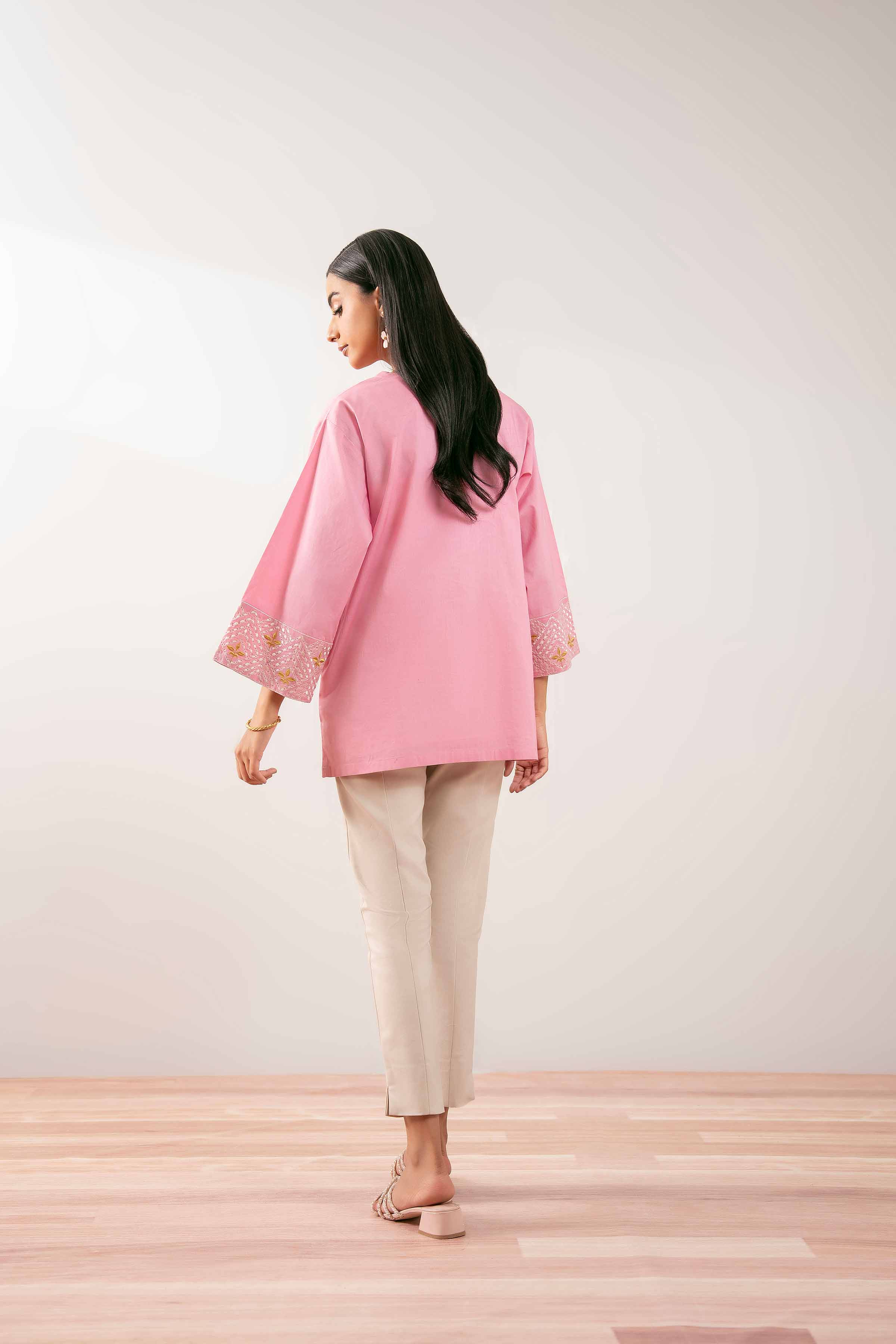 Embroidered Tunic - PS25-181 - Image 3