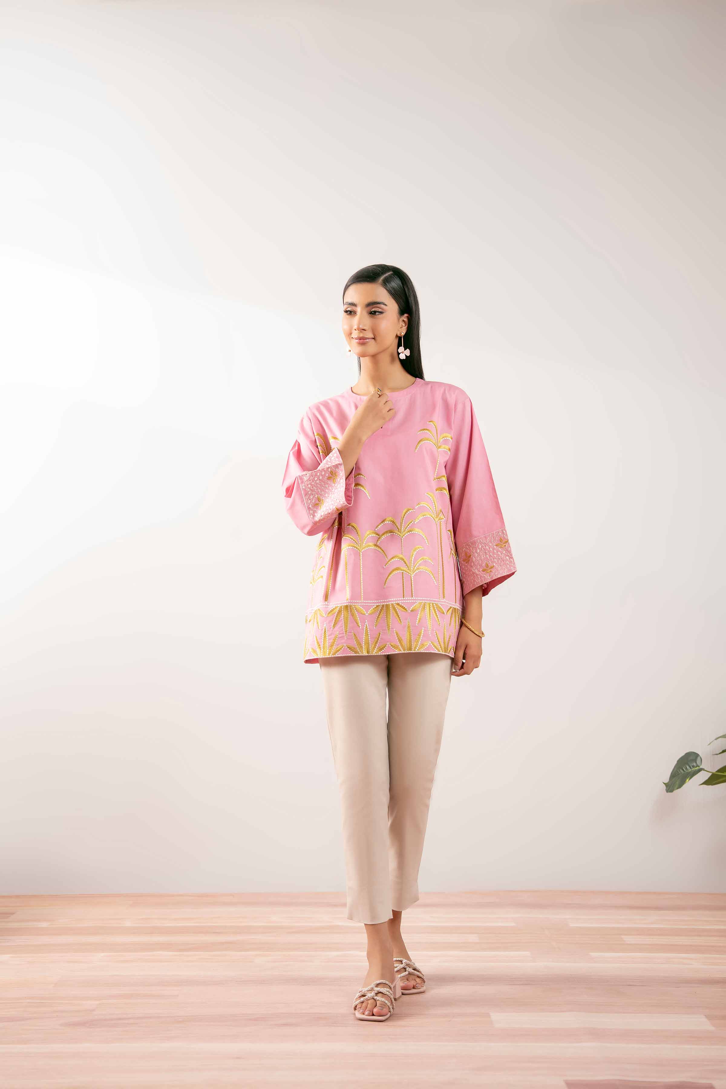 Embroidered Tunic - PS25-181 - Image 5