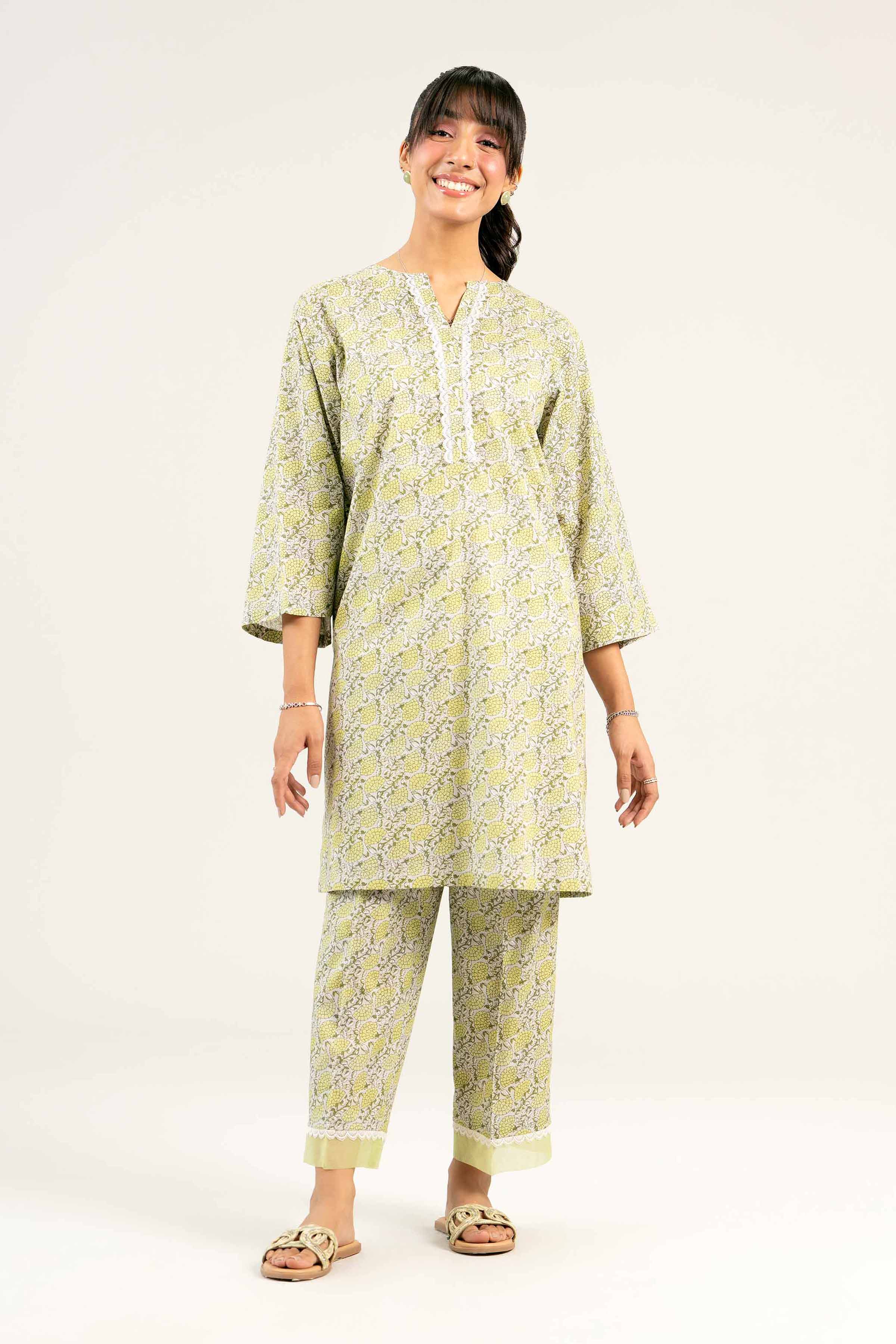 2 Piece - Printed Suit - PS25-20 - Image 2