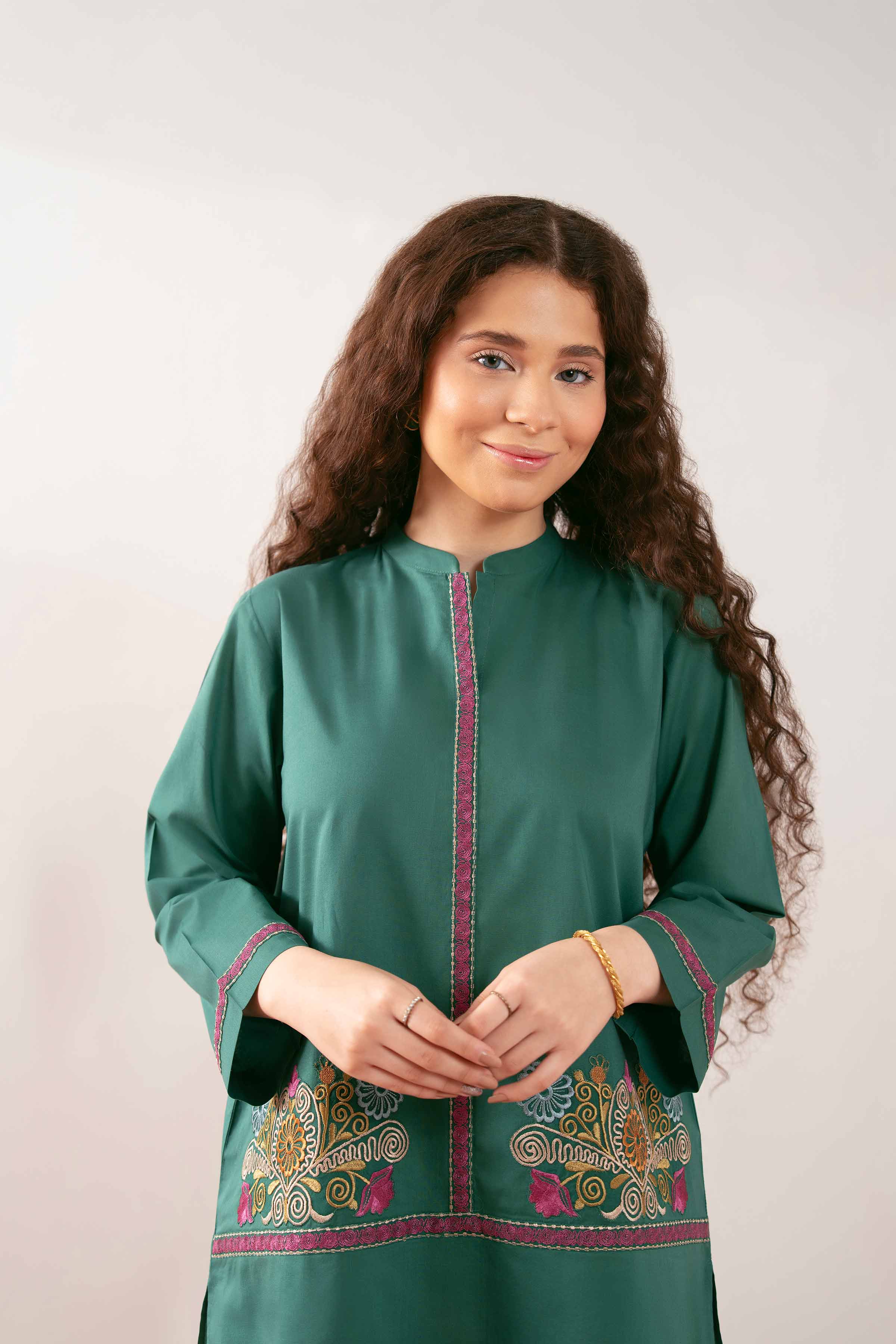 Embroidered Tunic - PS25-204 - Image 2