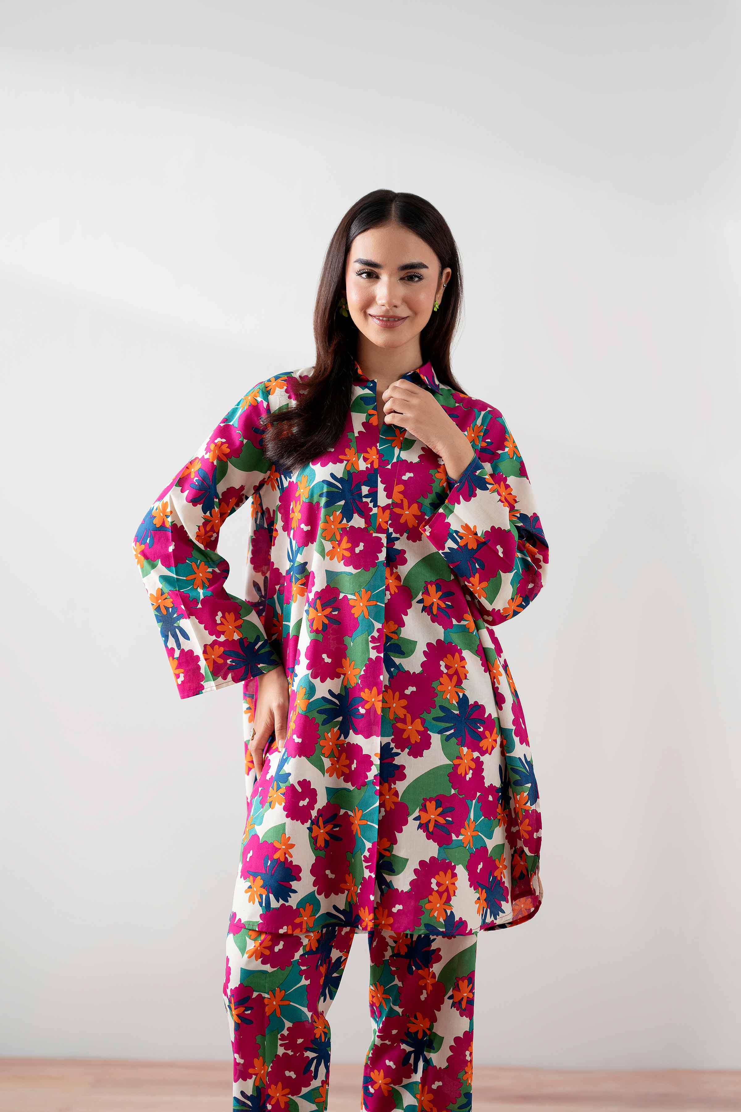 2 Piece - Printed Suit - PS25-223 - Image 2