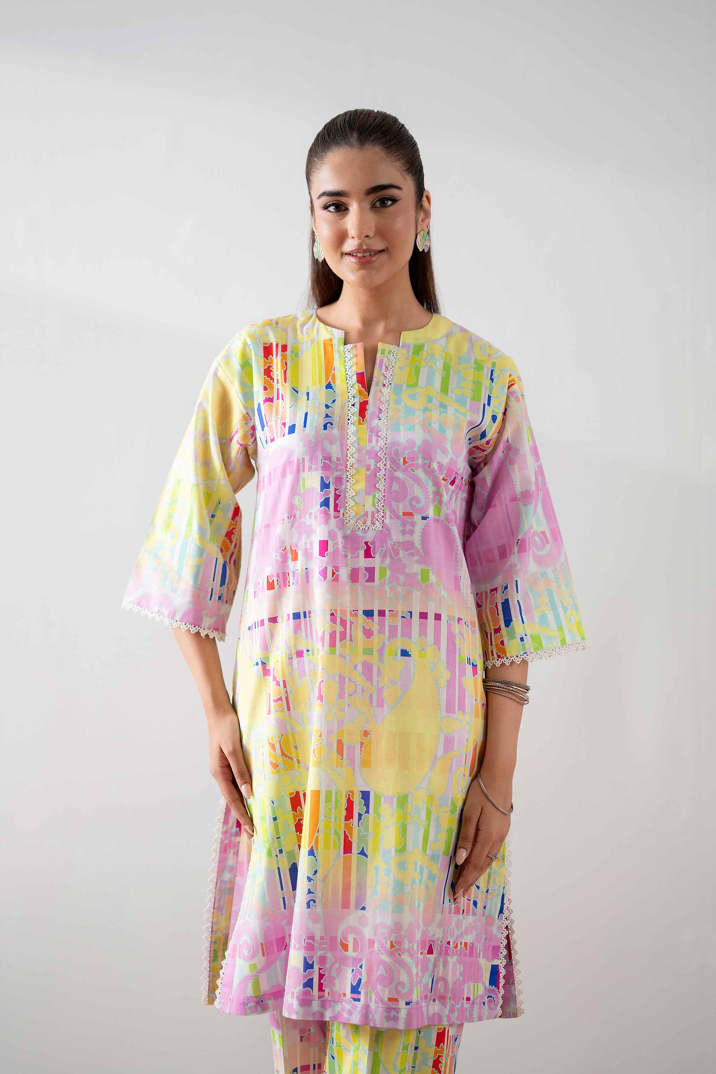 2 Piece - Printed Suit - PS25-226 - Image 5