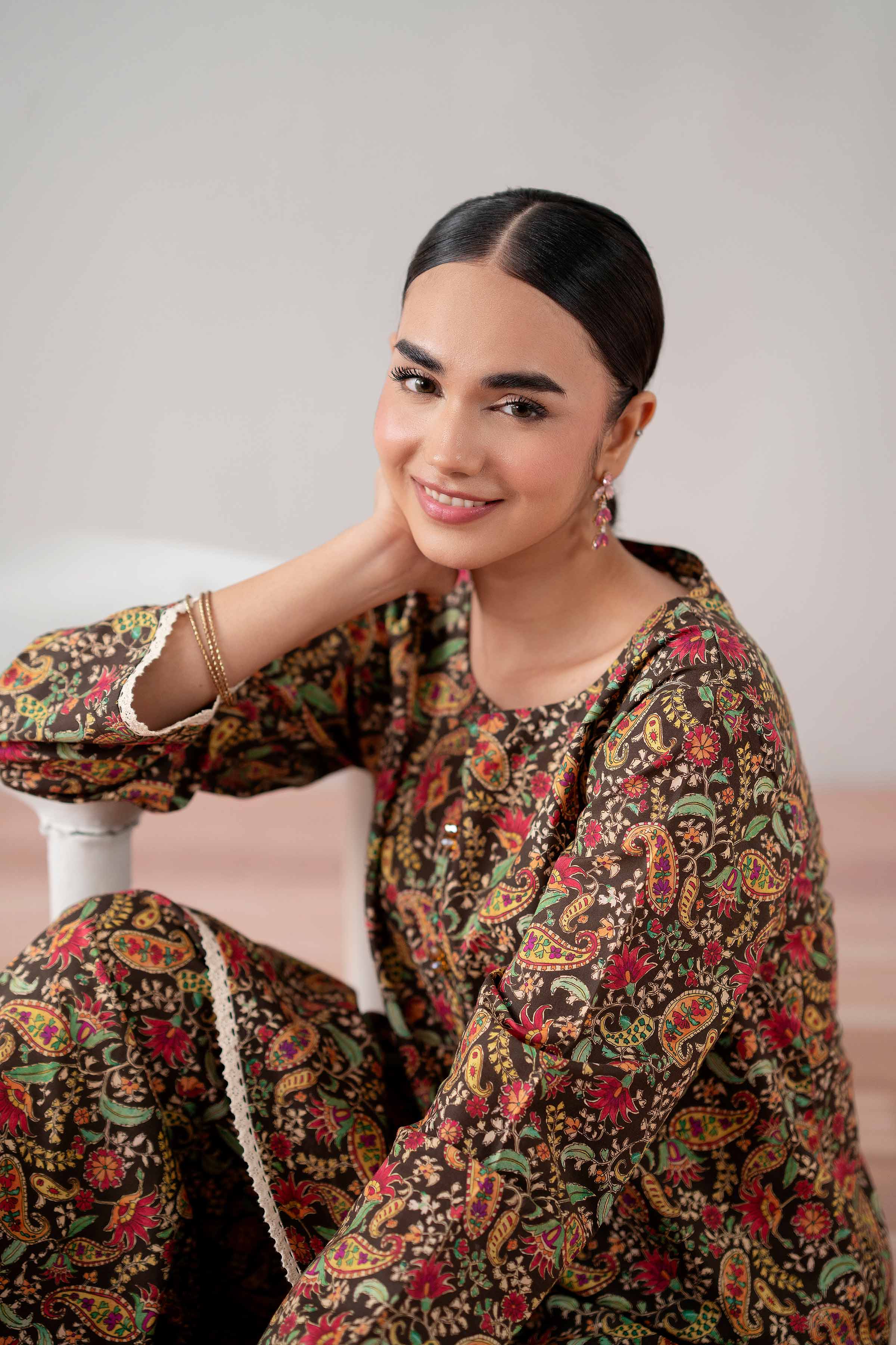 2 Piece - Printed Suit - PS25-229 - Image 4