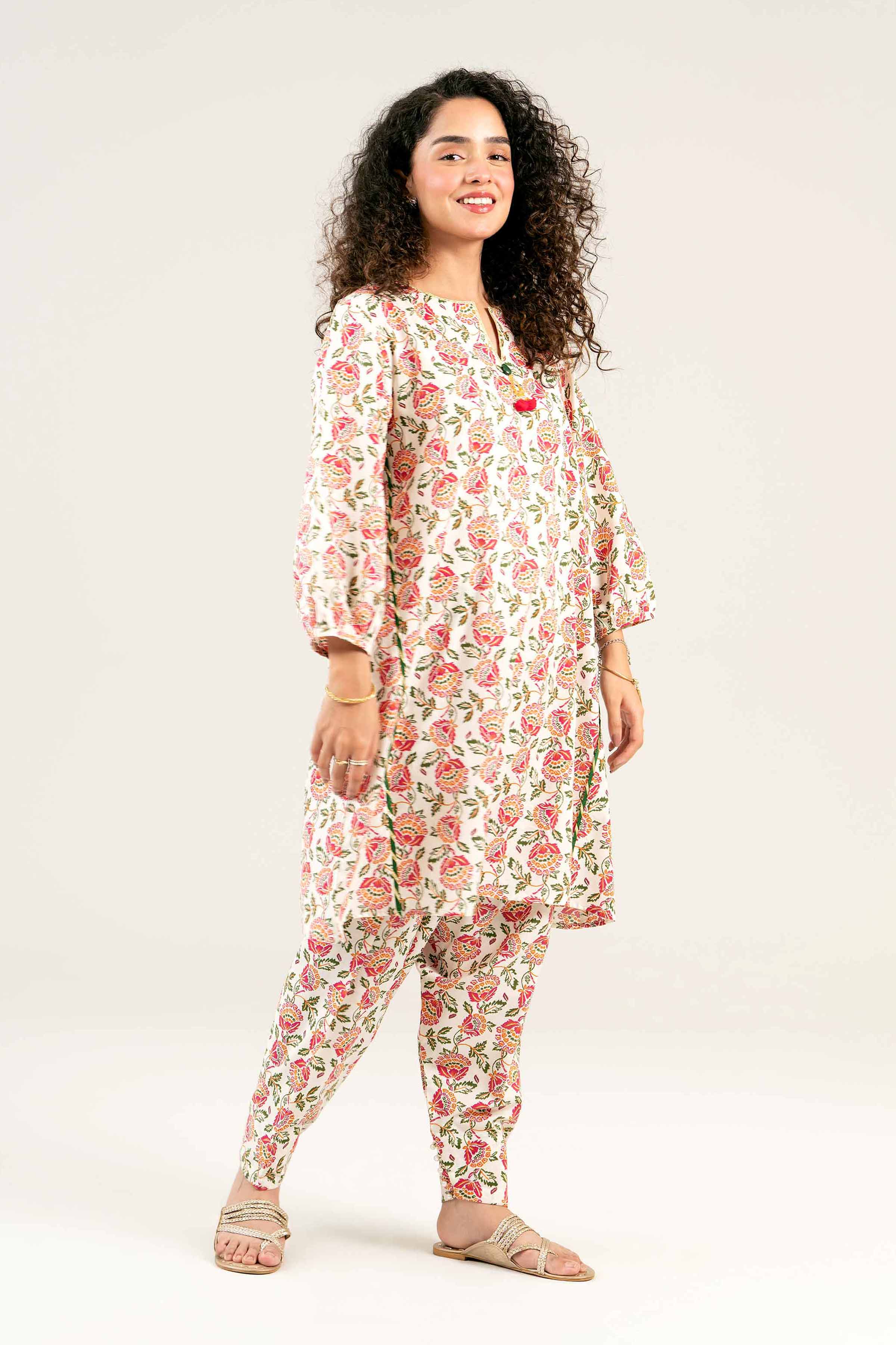 2 Piece - Printed Suit - PS25-28 - Image 2