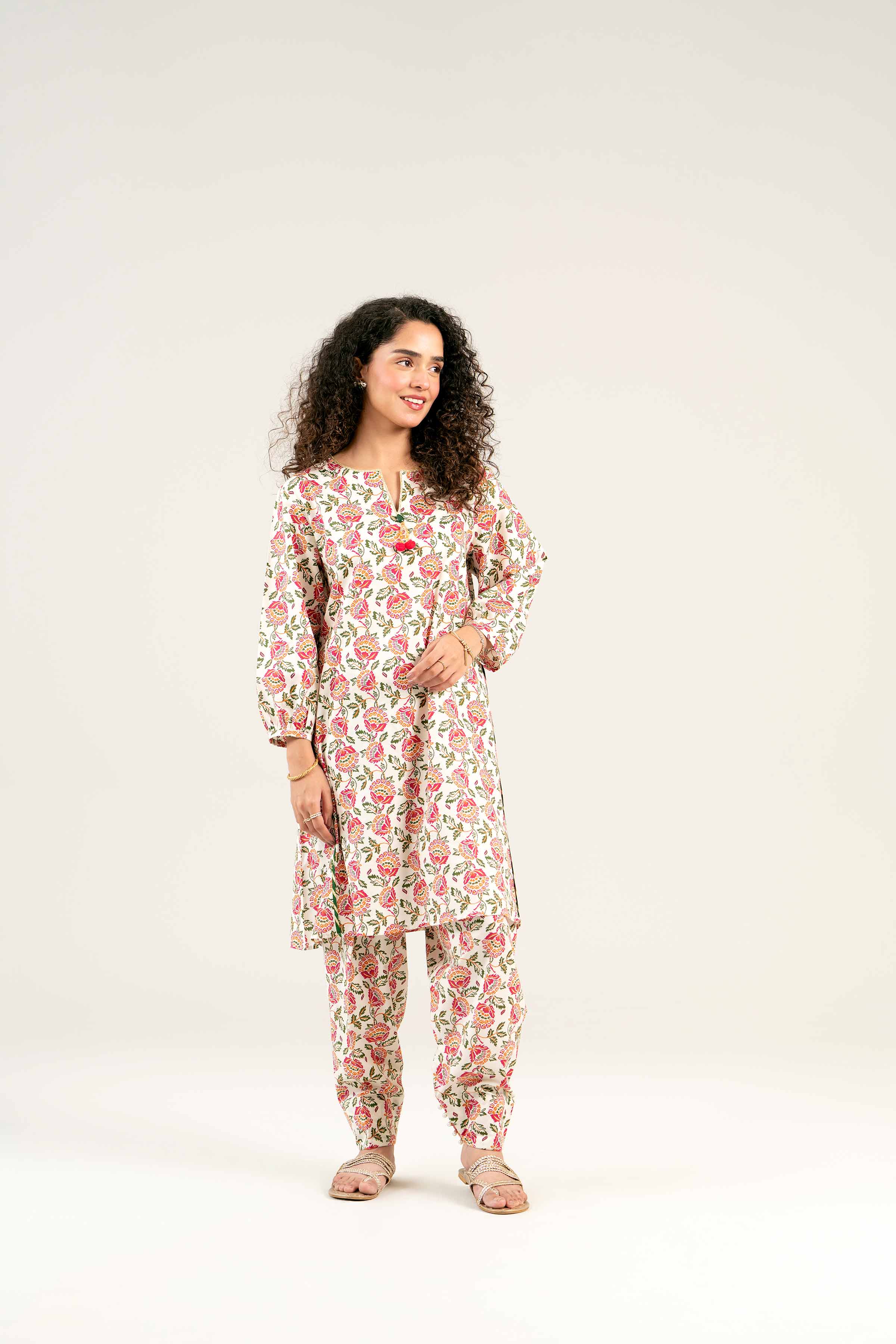 2 Piece - Printed Suit - PS25-28 - Image 4