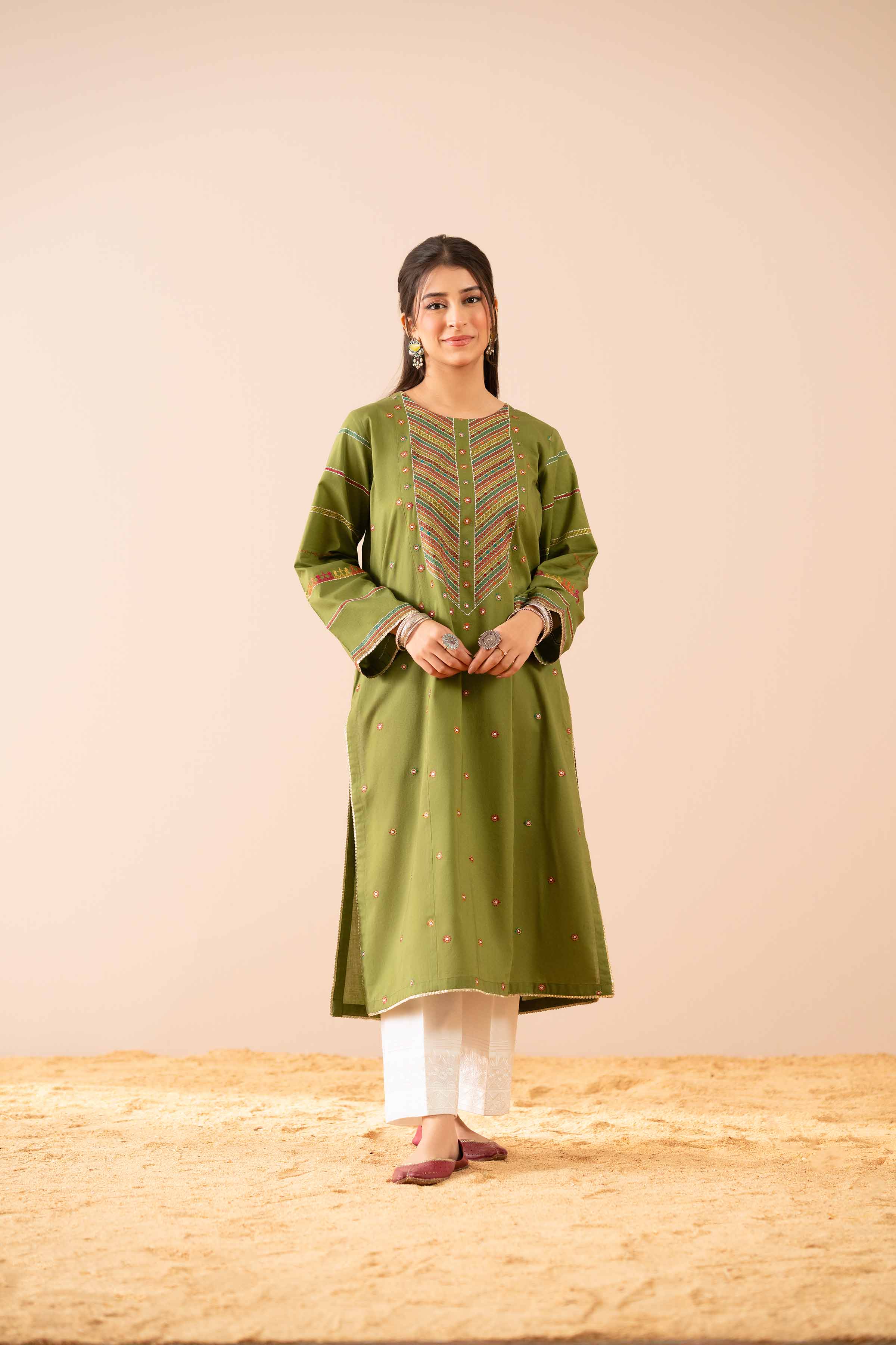 Embroidered Shirt - PS25-41 - Image 4