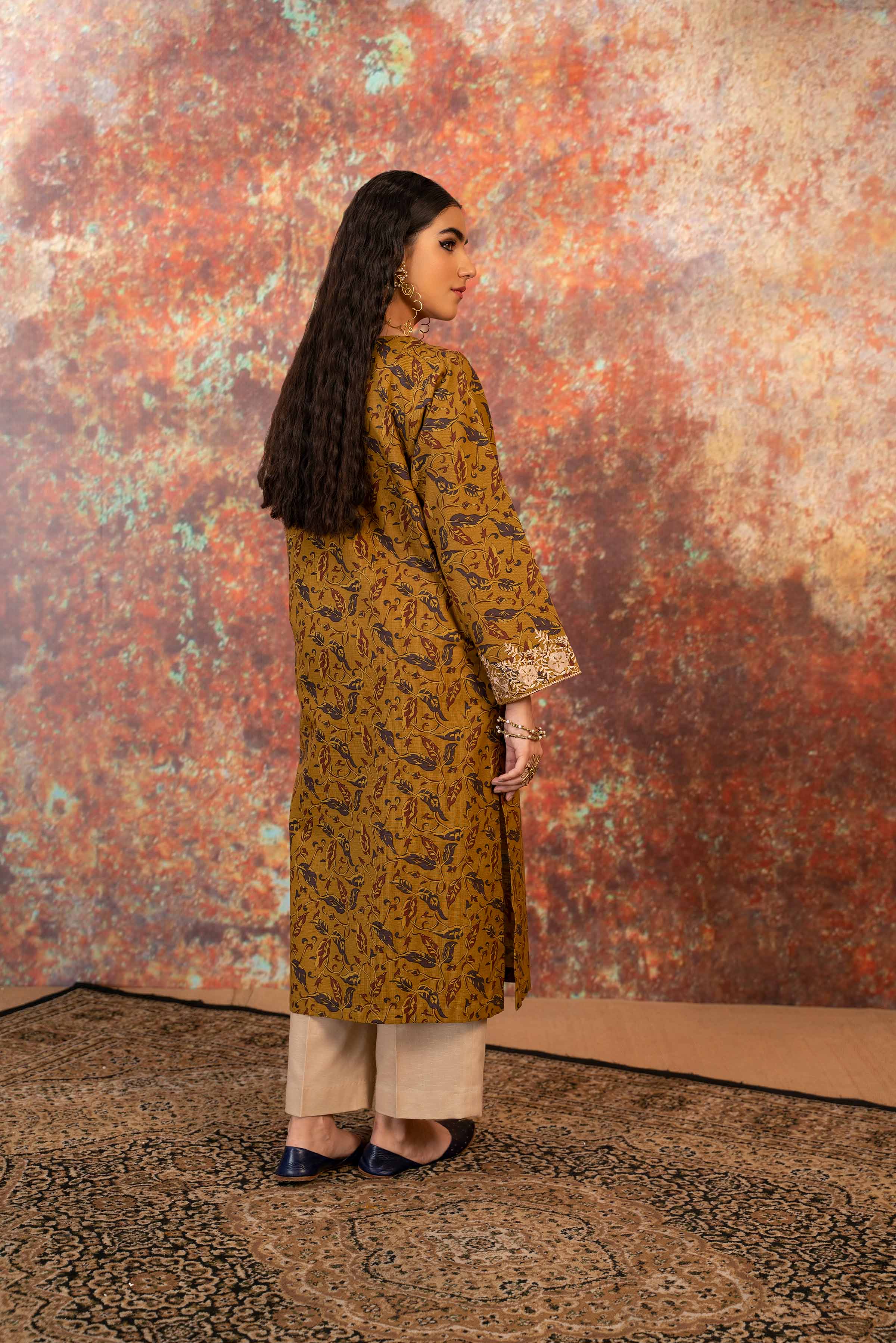 Printed Embroidered Shirt - PW23-133 - Image 2