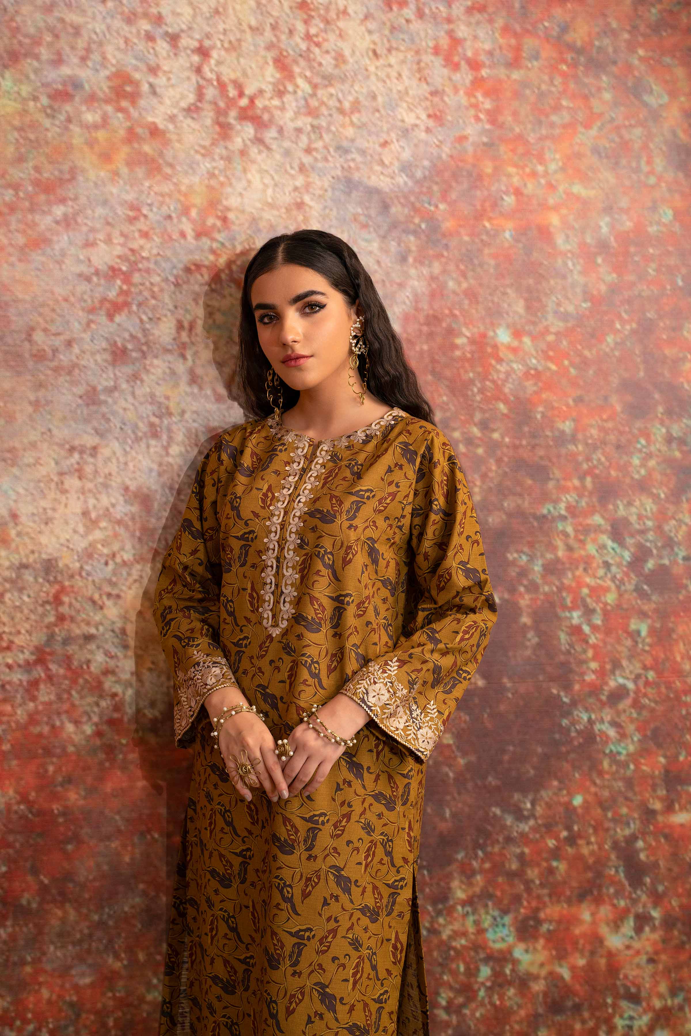 Printed Embroidered Shirt - PW23-133 - Image 5