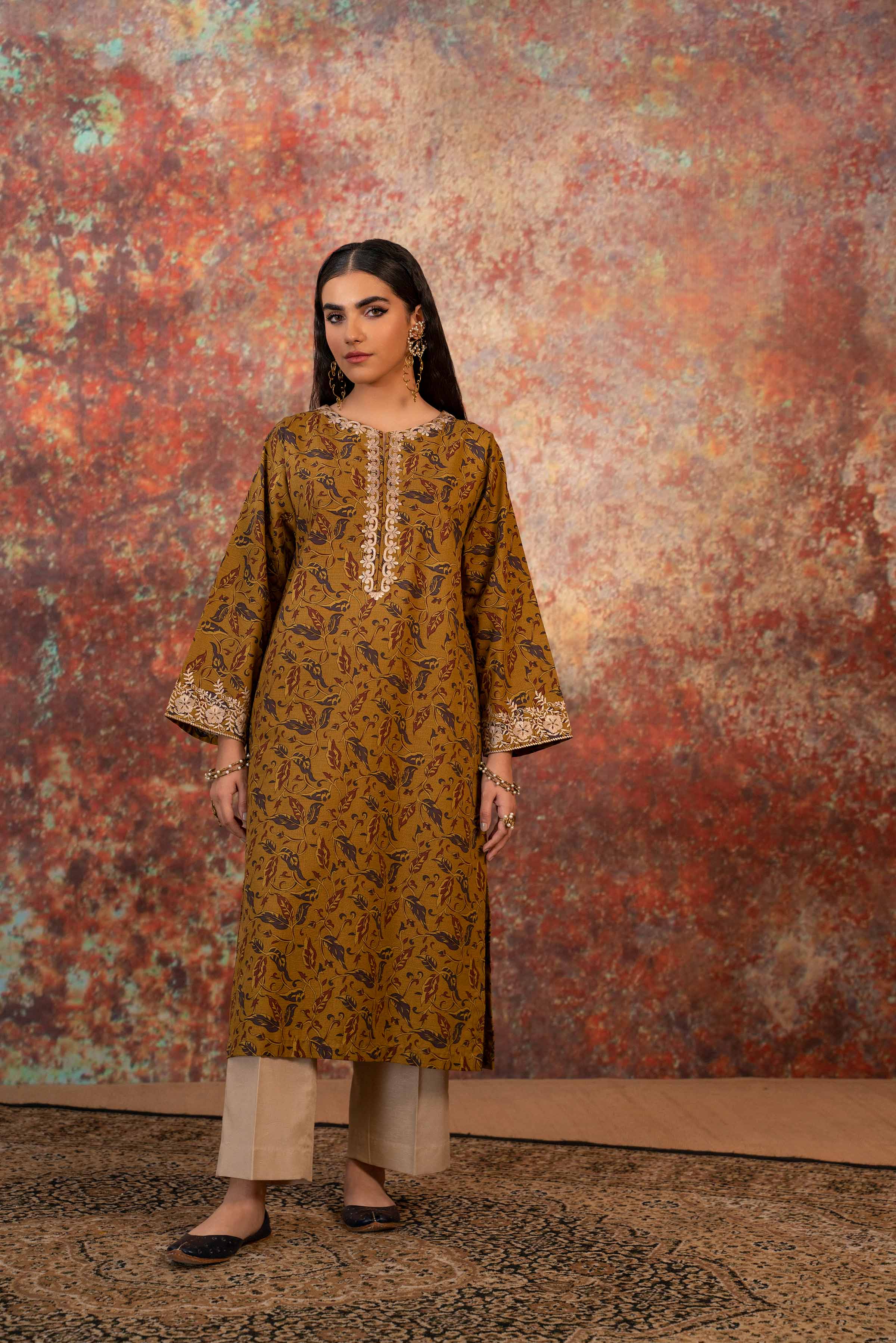 Printed Embroidered Shirt - PW23-133 - Image 7