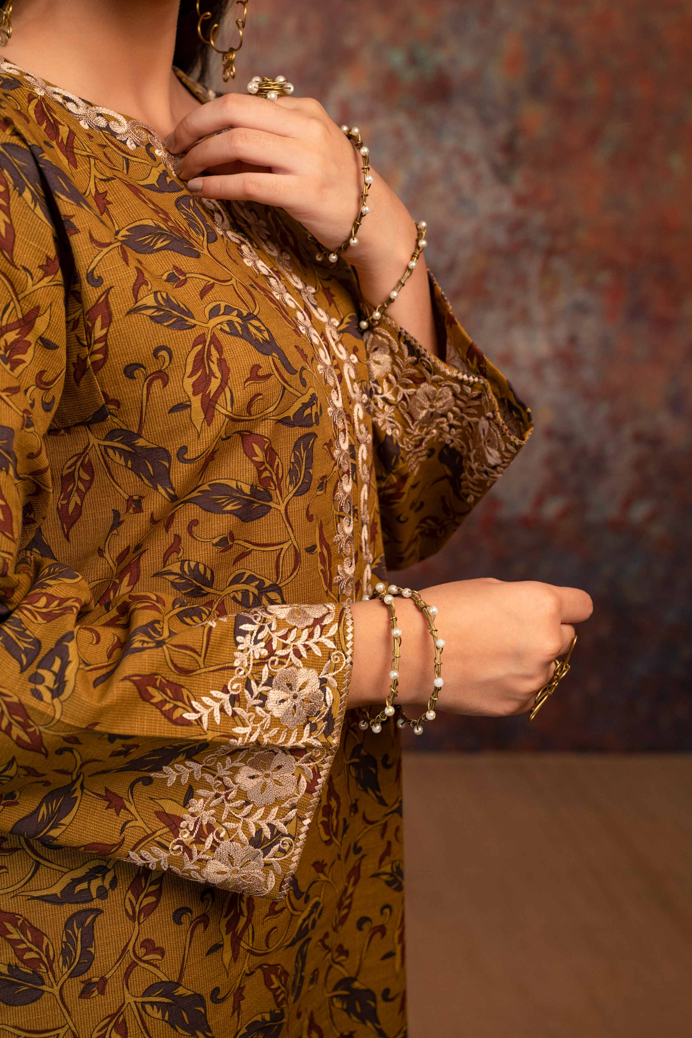 Printed Embroidered Shirt - PW23-133 - Image 8