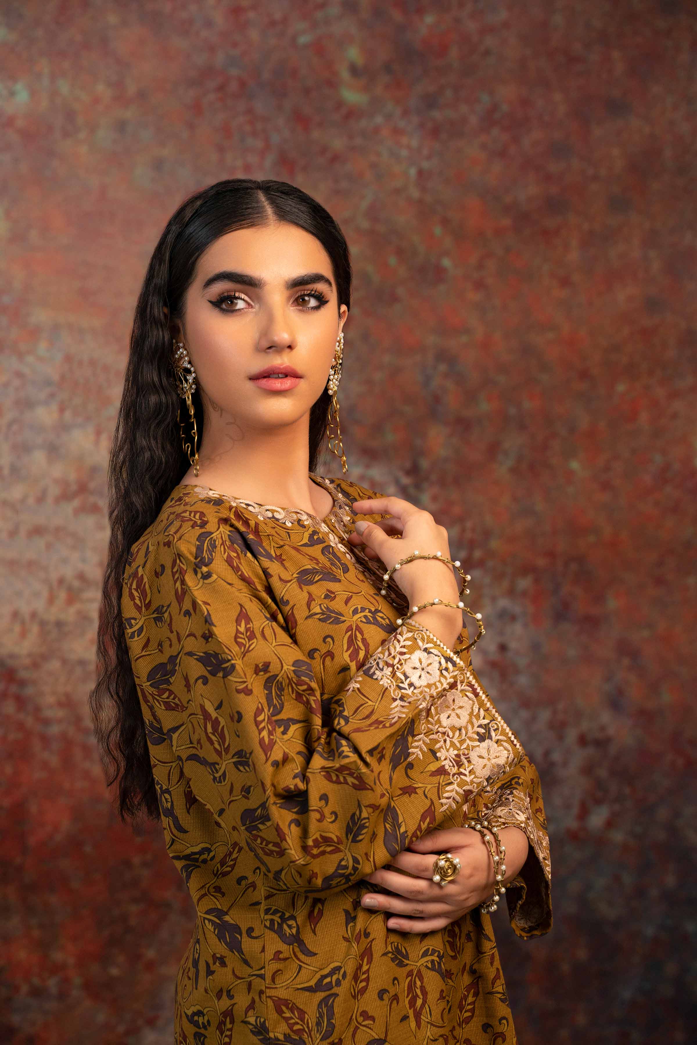 Printed Embroidered Shirt - PW23-133 - Image 9