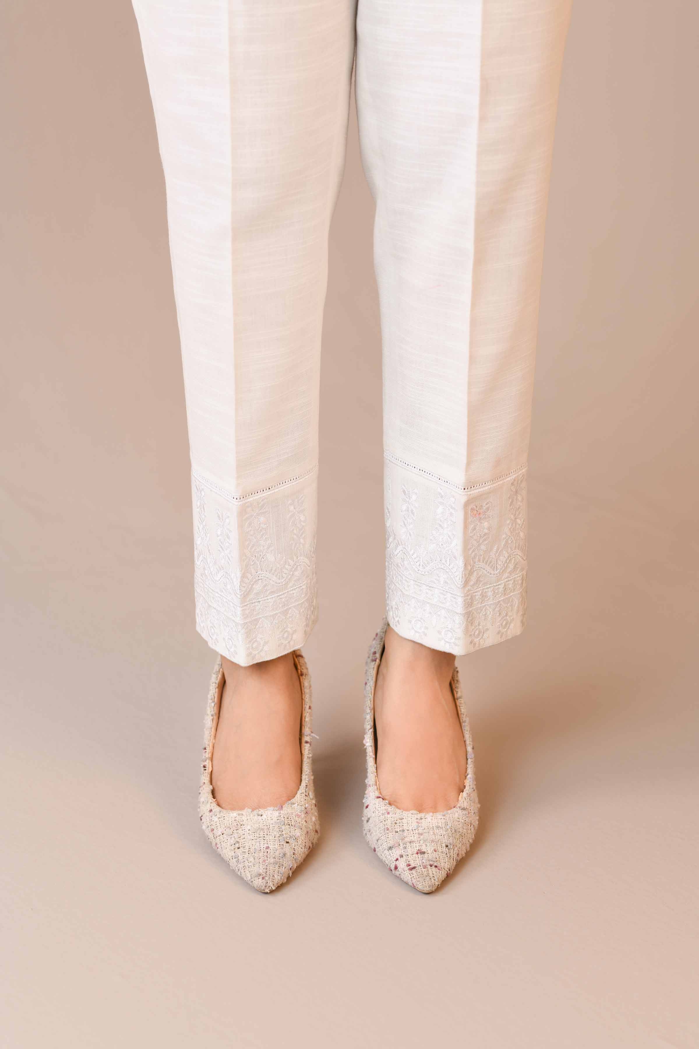 Embroidered Trousers - PW23-176