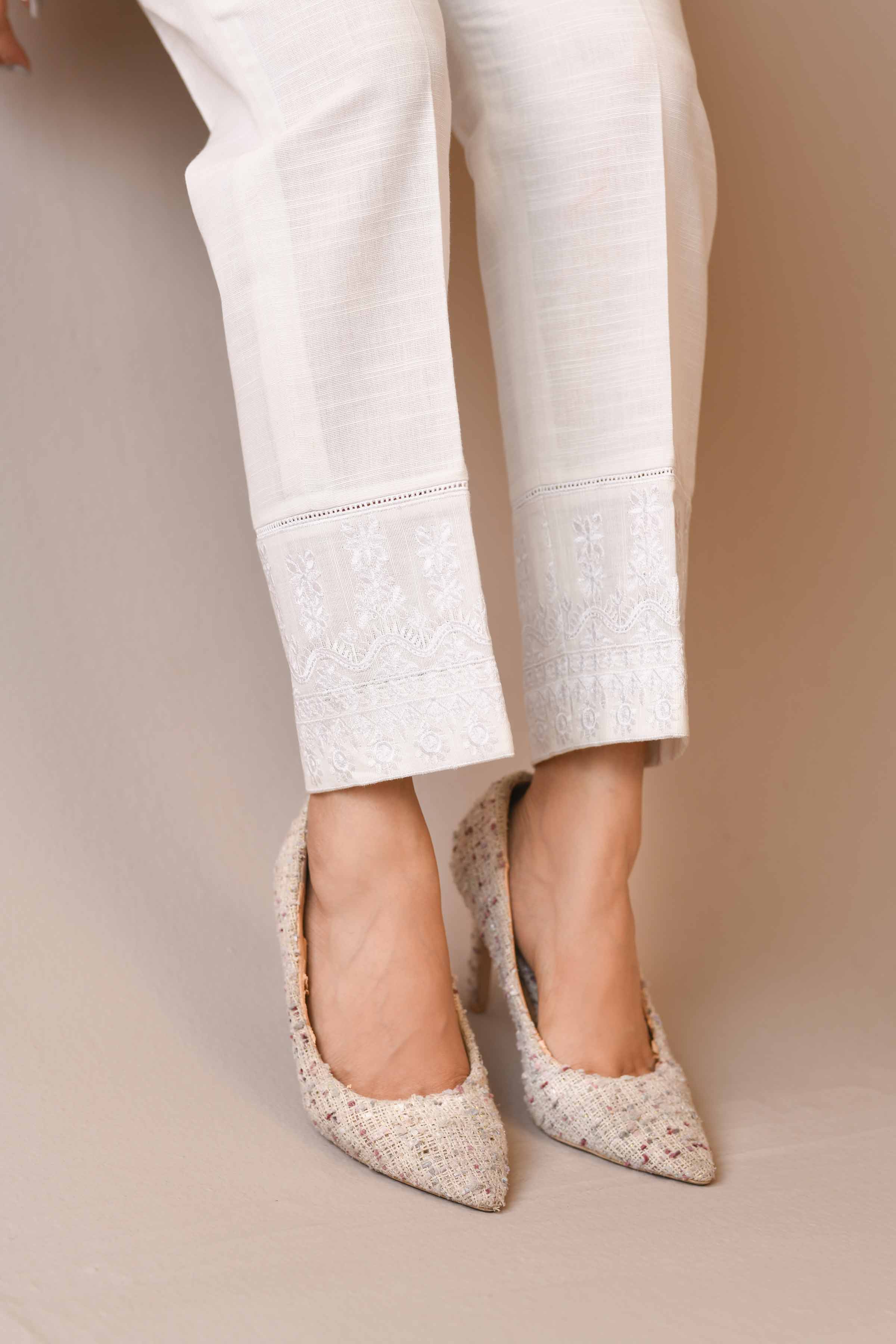Embroidered Trousers - PW23-176 - Image 4