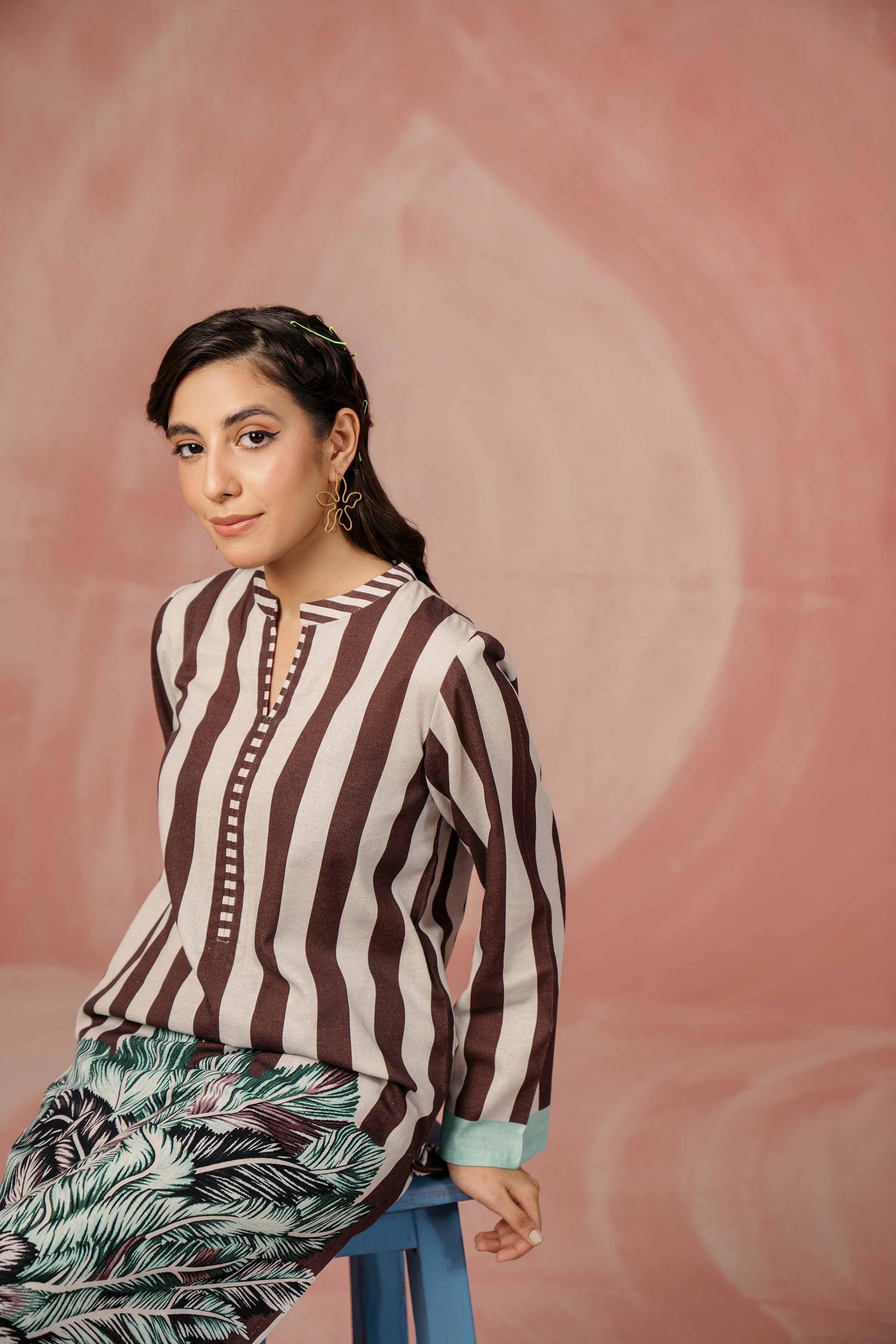2 Piece - Printed Suit - PW23-207 - Image 3