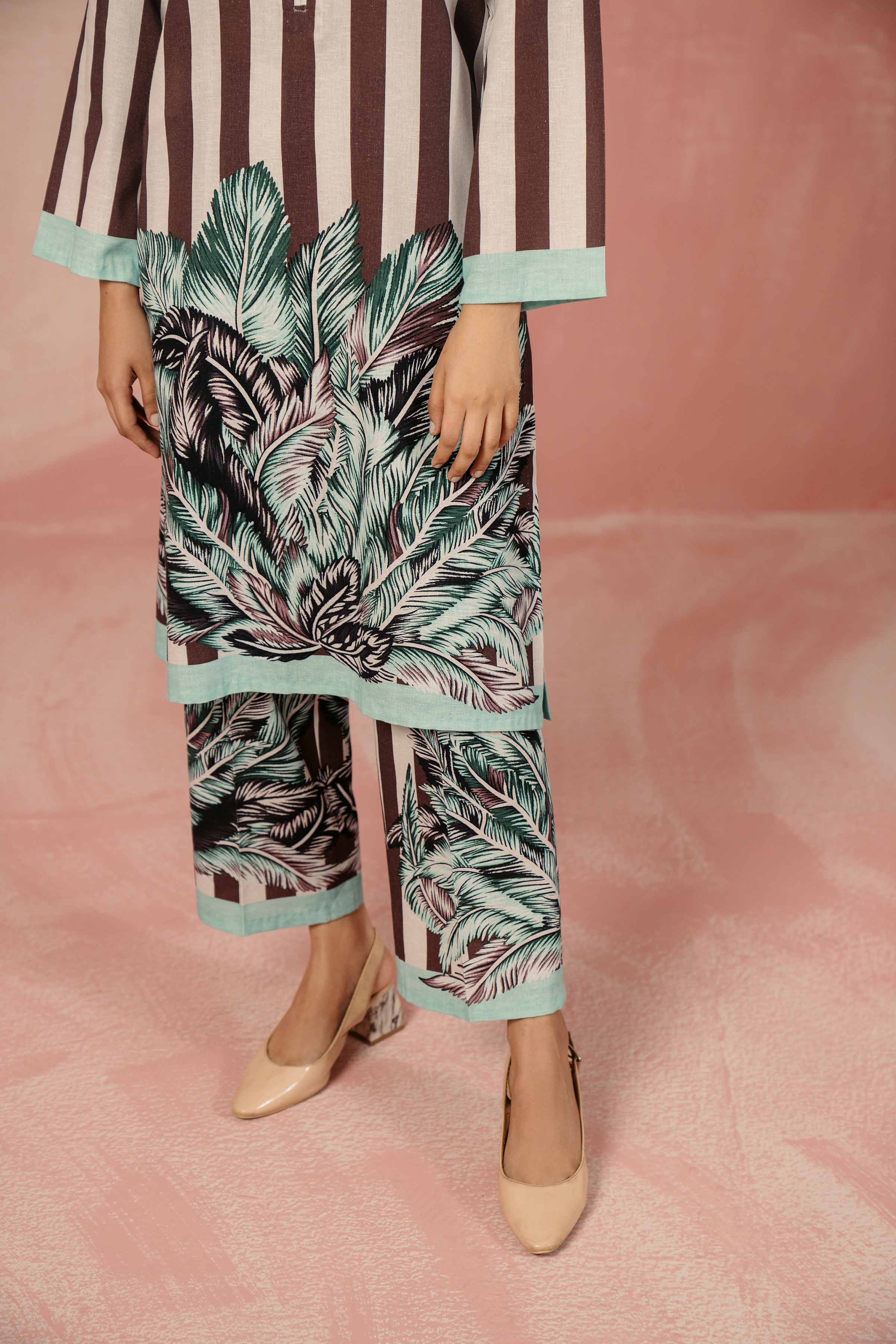 2 Piece - Printed Suit - PW23-207 - Image 4