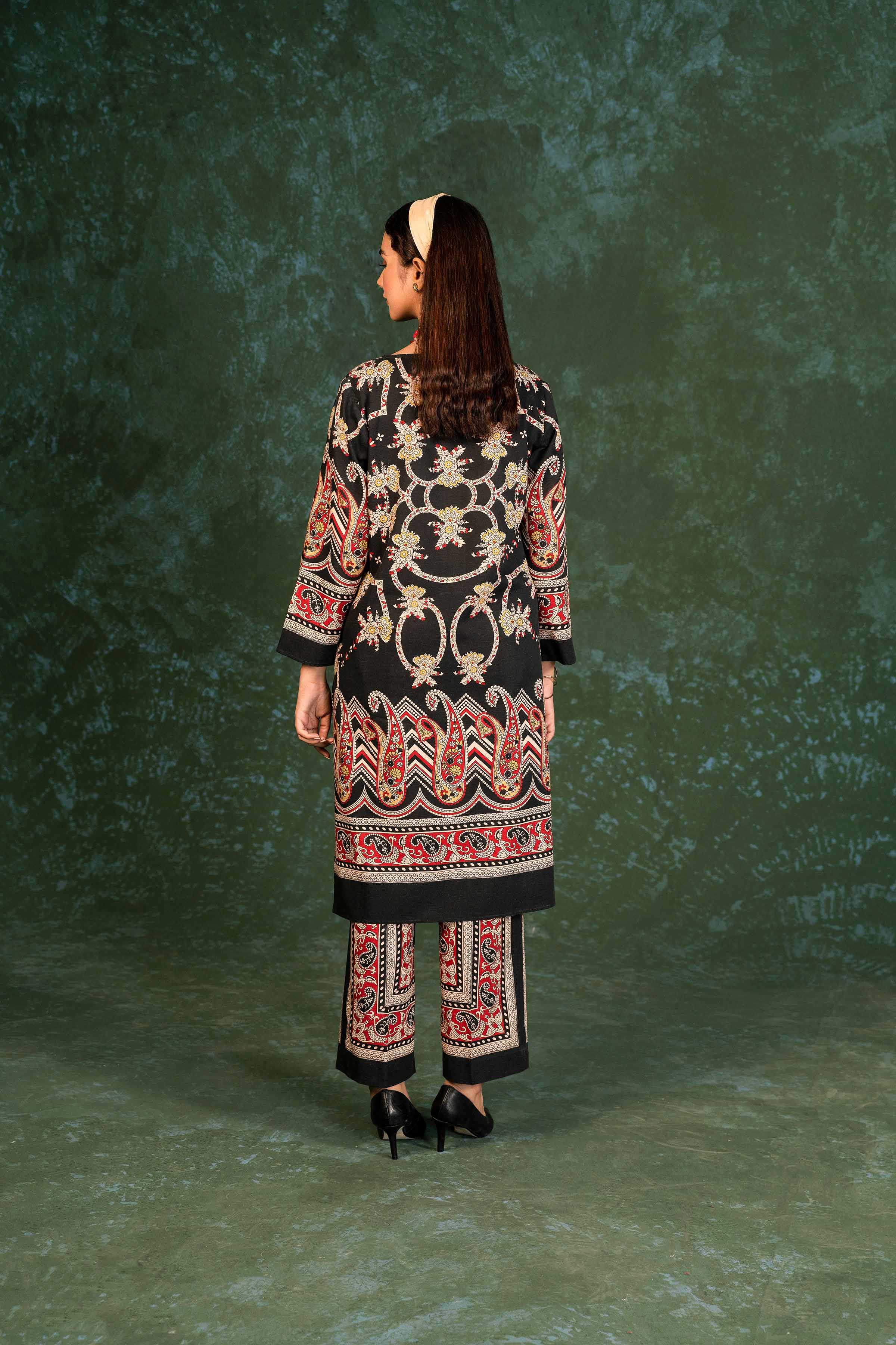 2 Piece - Printed Suit - PW23-211 - Image 2