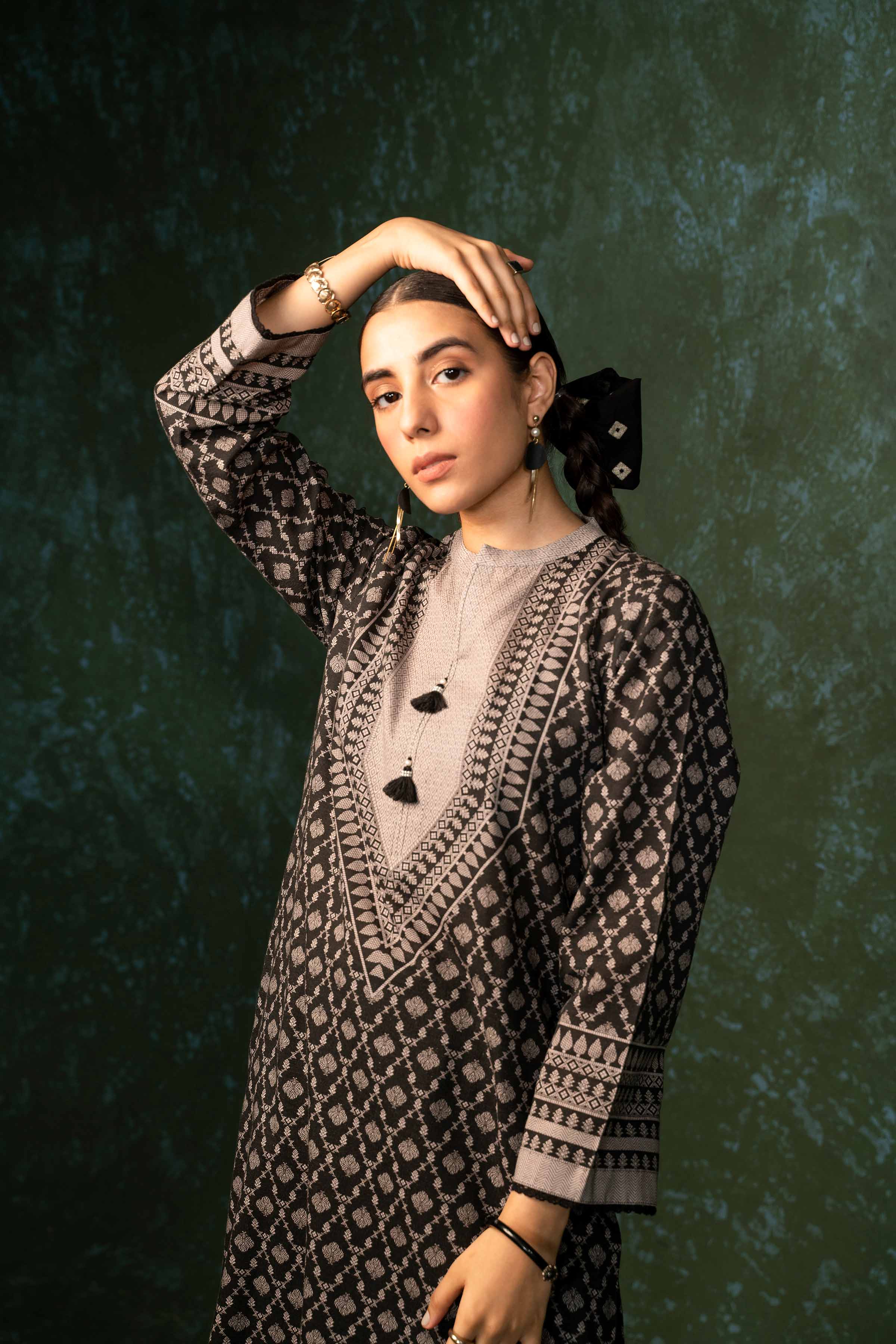 2 Piece - Printed Suit - PW23-218 - Image 3