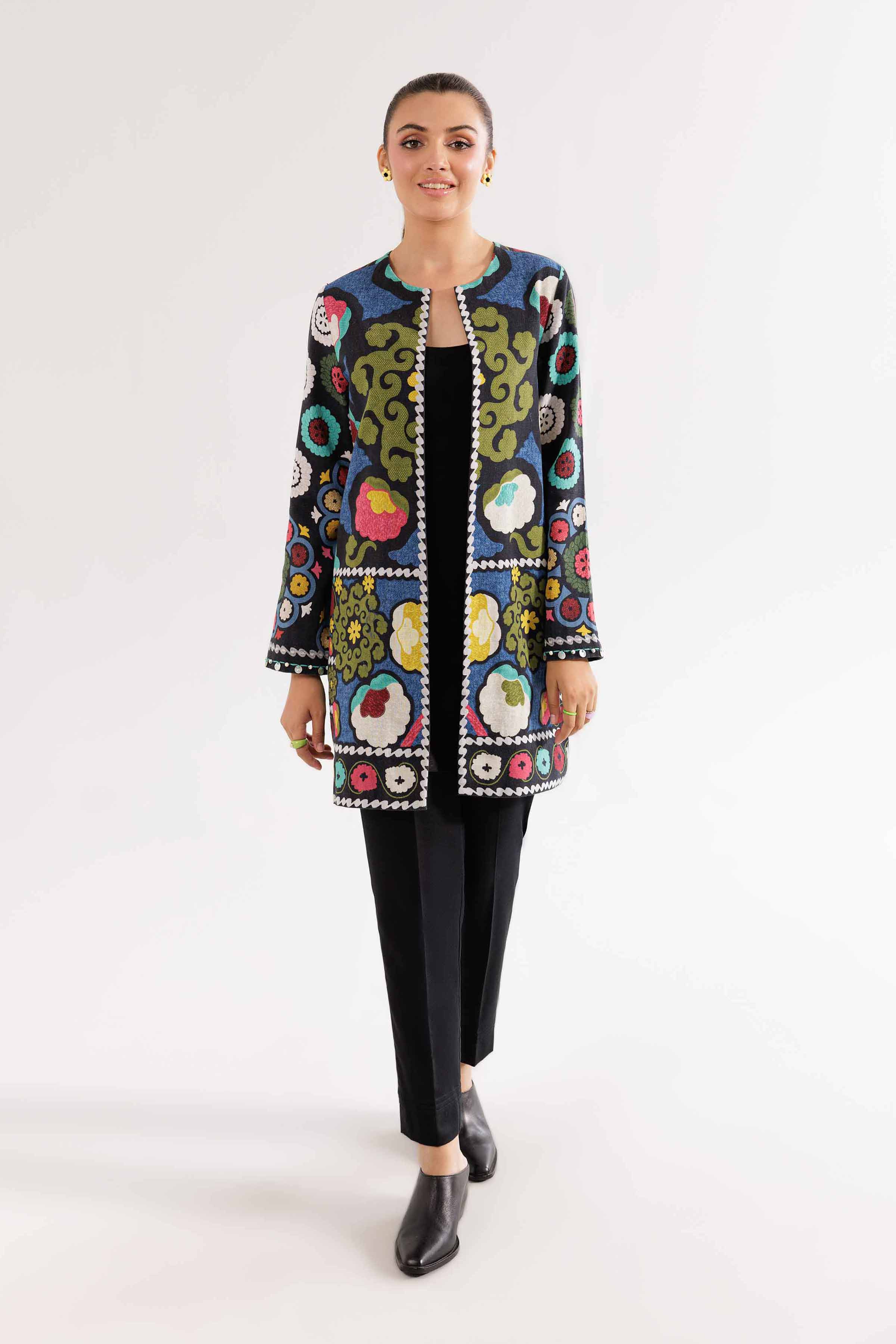 Printed Jacket - PW24-110