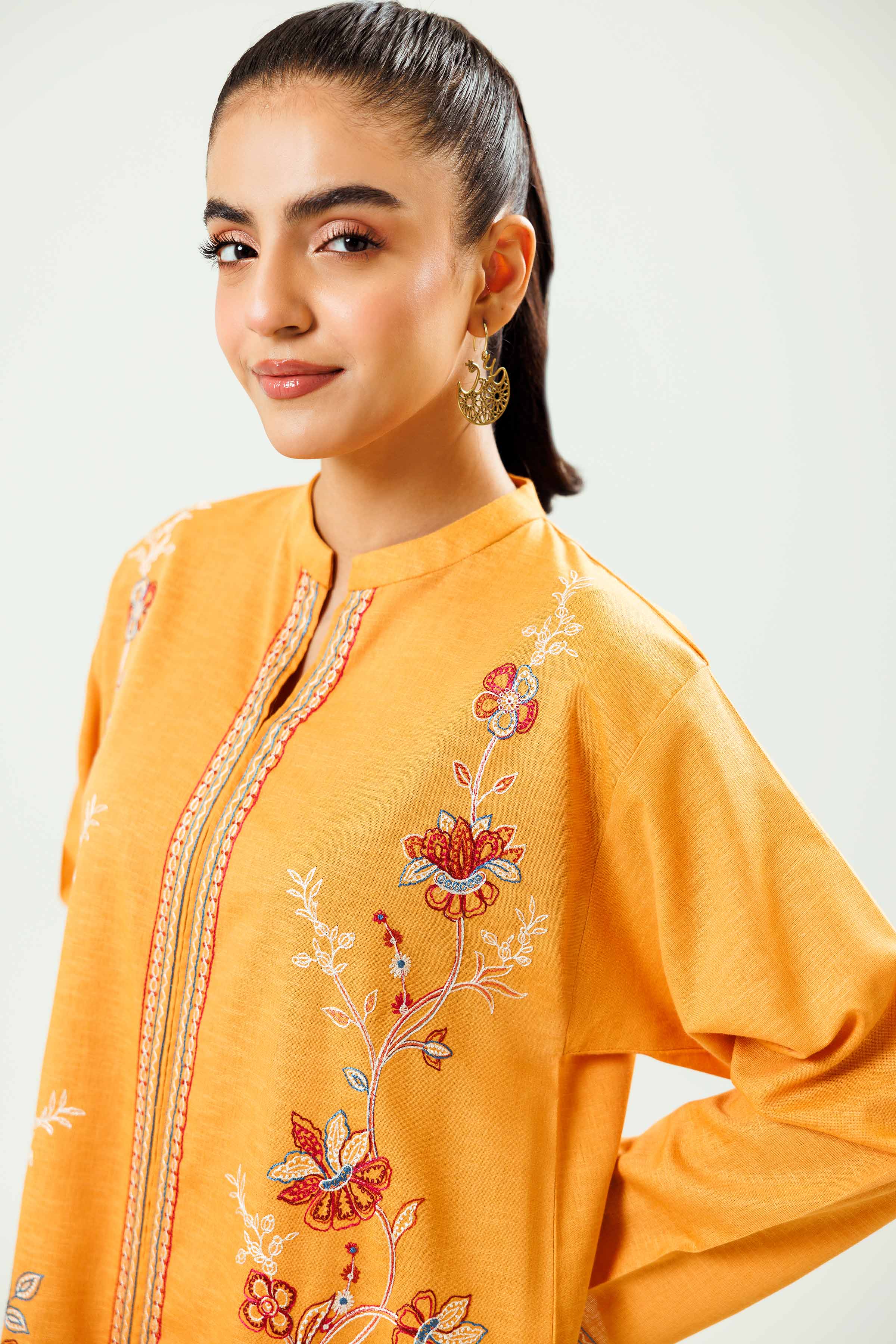 2 Piece - Embroidered Suit - PW24-115 - Image 2