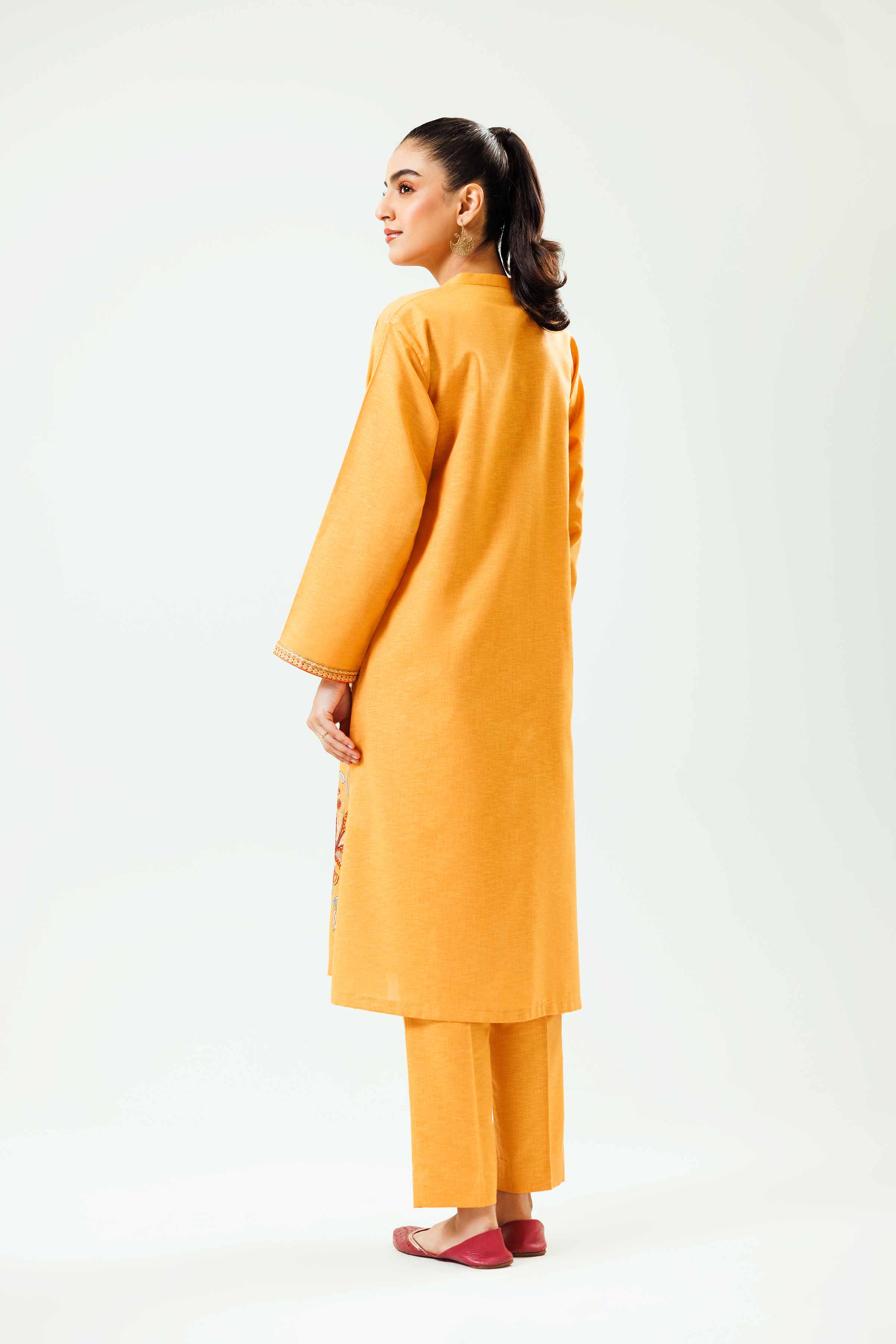 2 Piece - Embroidered Suit - PW24-115 - Image 4