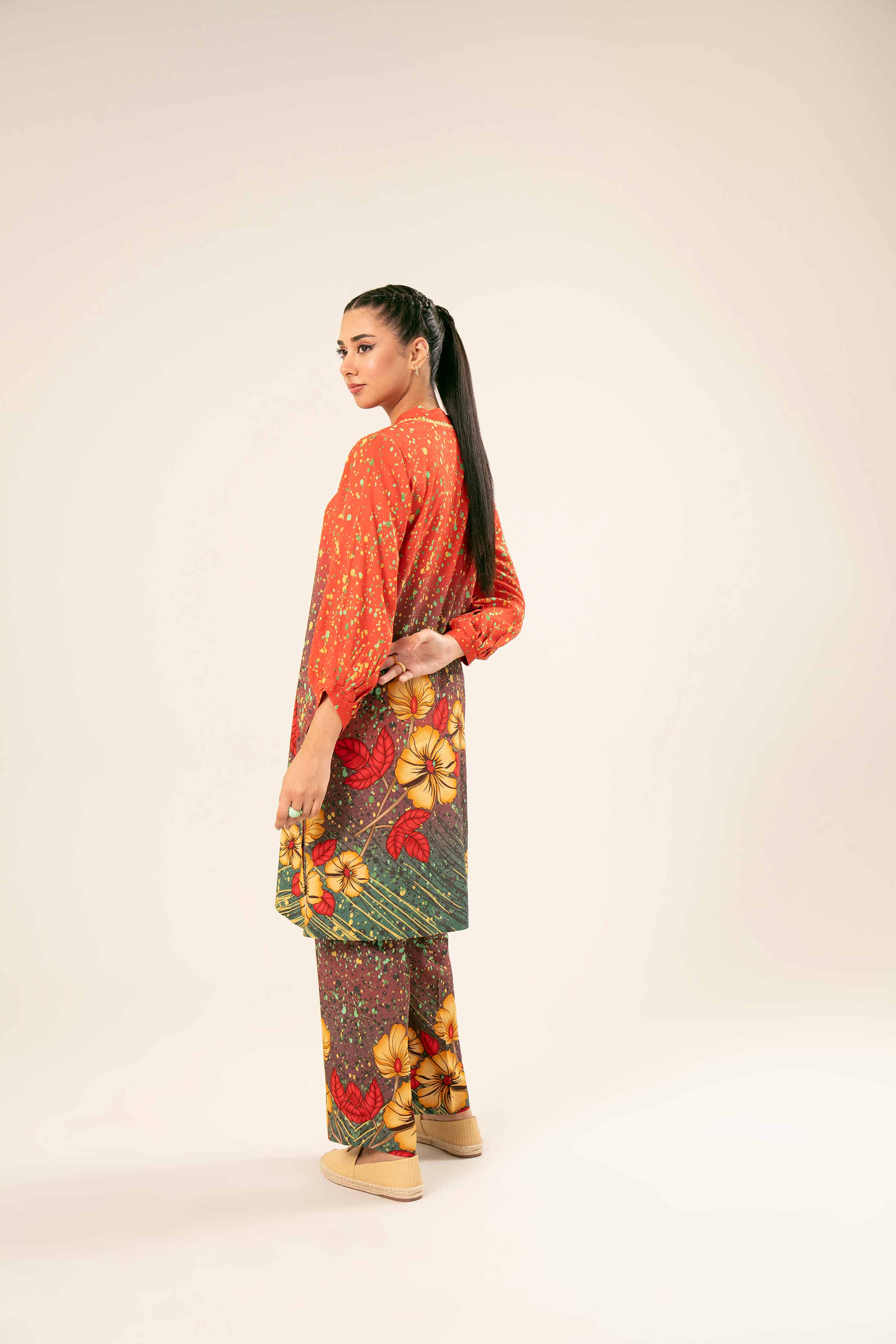 2 Piece - Printed Suit - PW24-120 - Image 3
