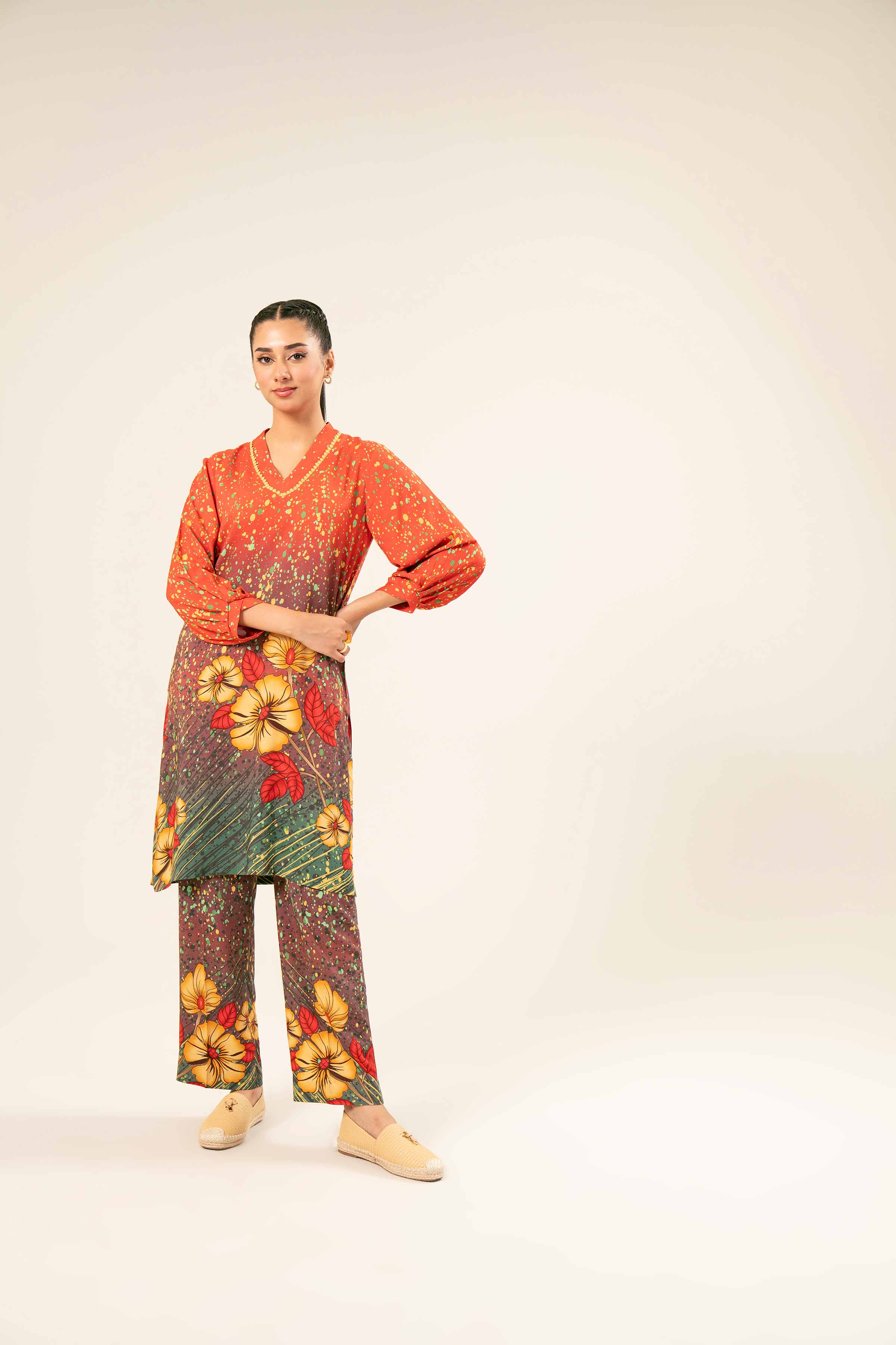 2 Piece - Printed Suit - PW24-120 - Image 5