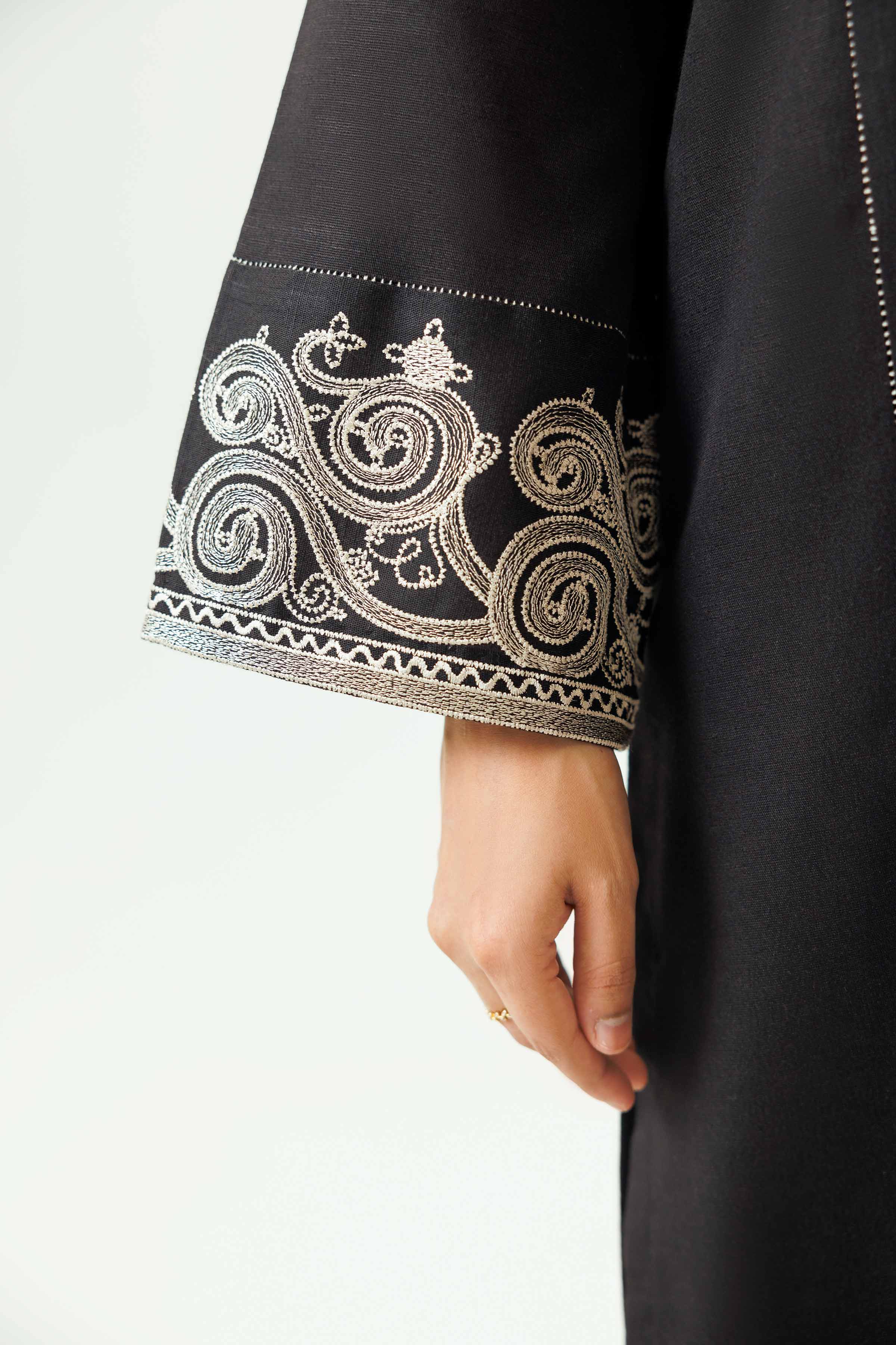 2 Piece - Embroidered Suit - PW24-14 - Image 11