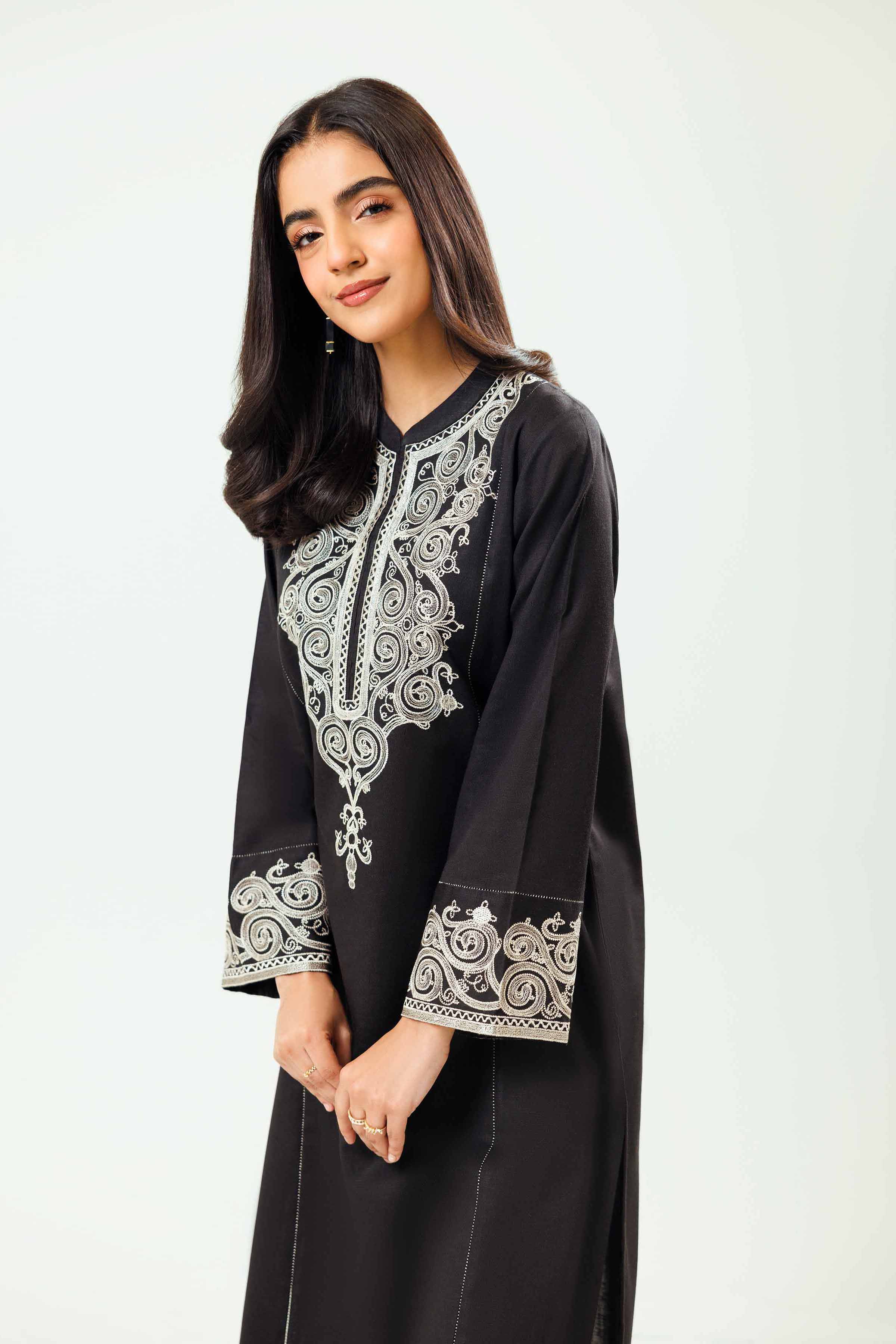 2 Piece - Embroidered Suit - PW24-14 - Image 2
