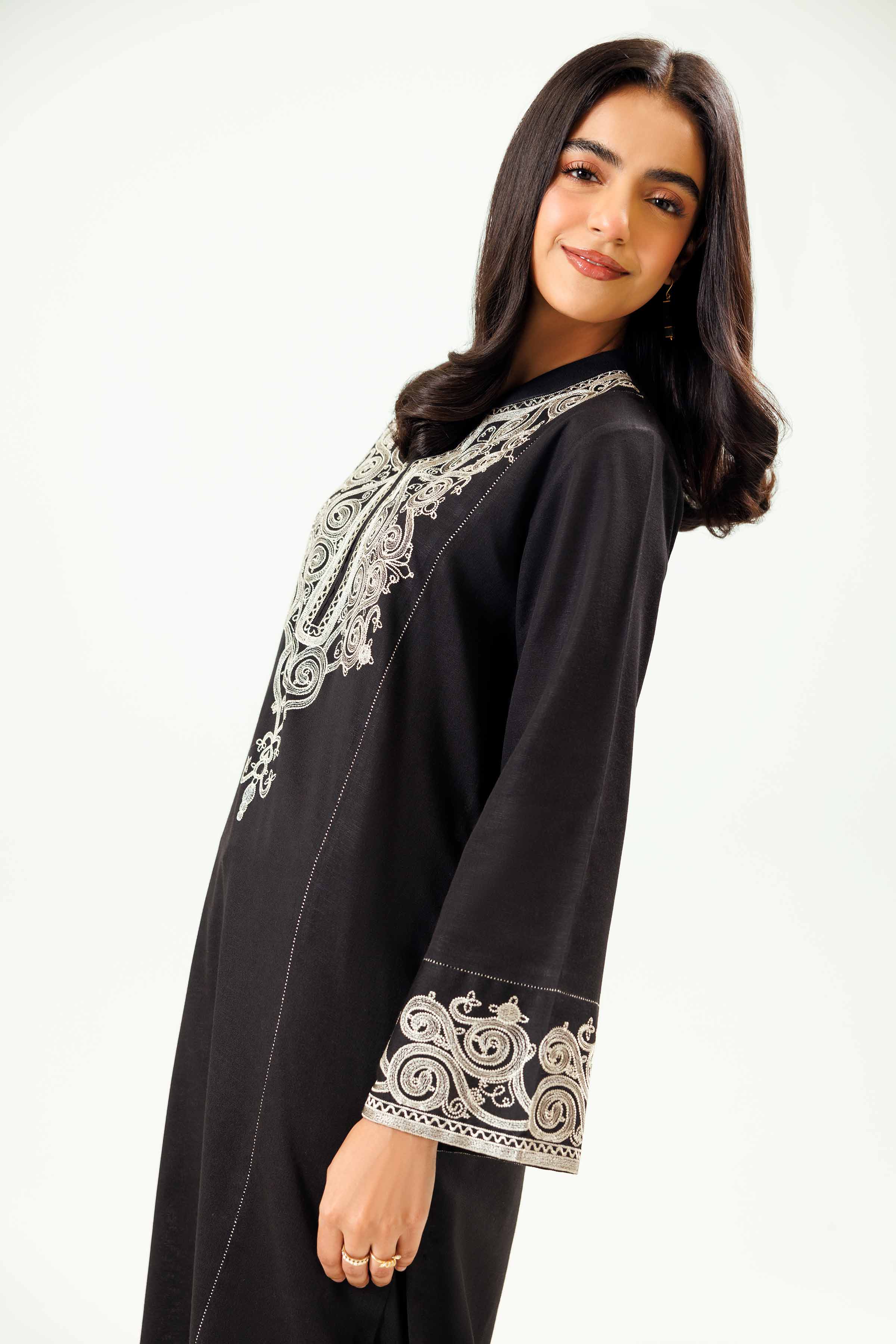 2 Piece - Embroidered Suit - PW24-14 - Image 6