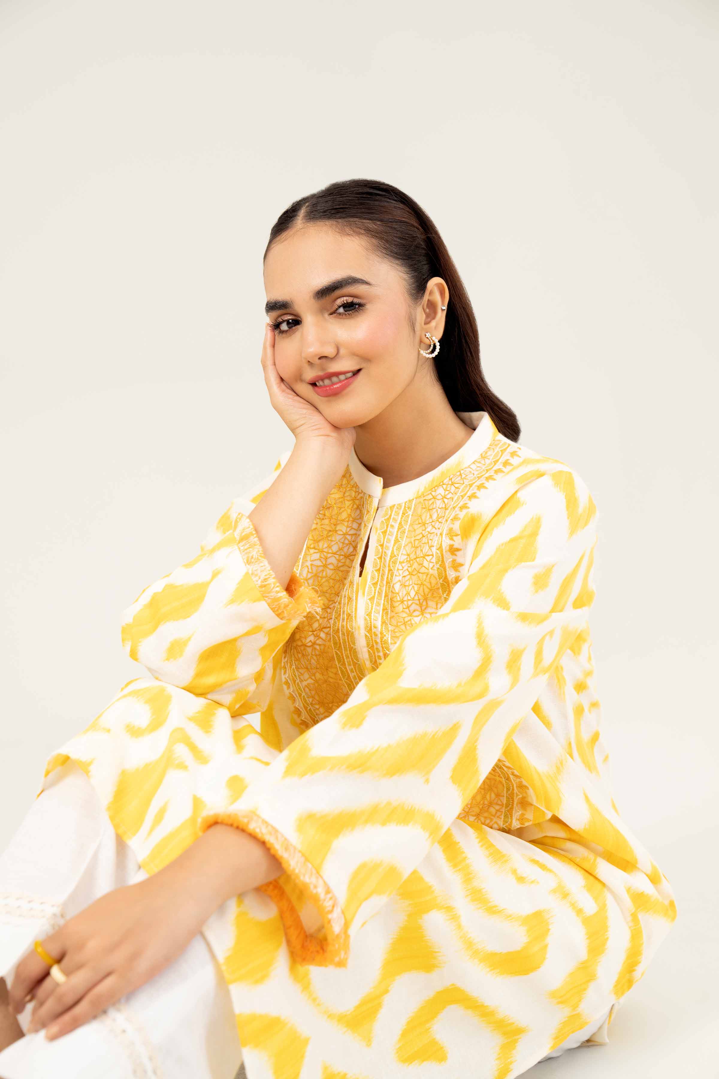Printed Embroidered Shirt - PW24-167 - Image 11