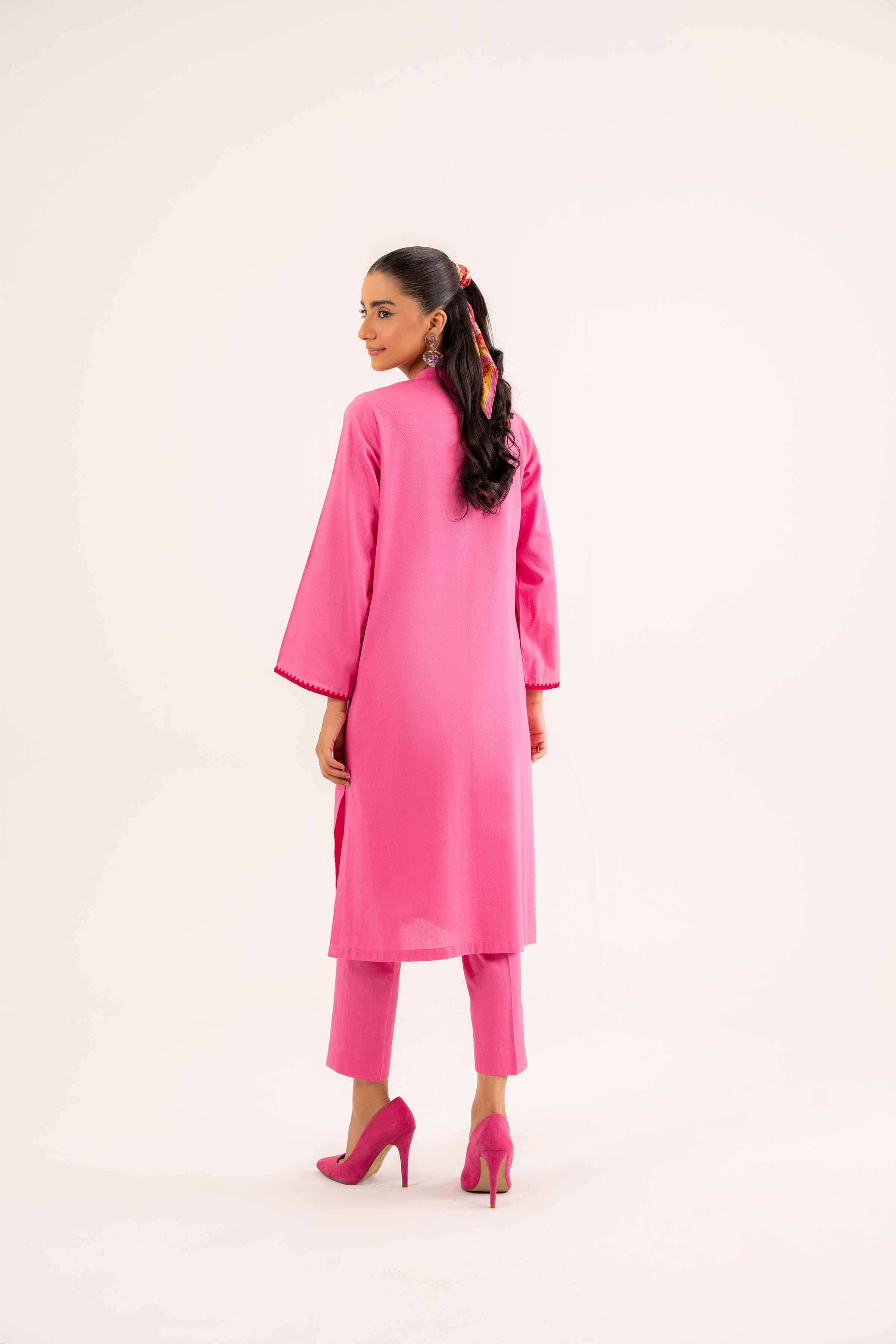 2 Piece - Embroidered Suit - PW24-168 - Image 3