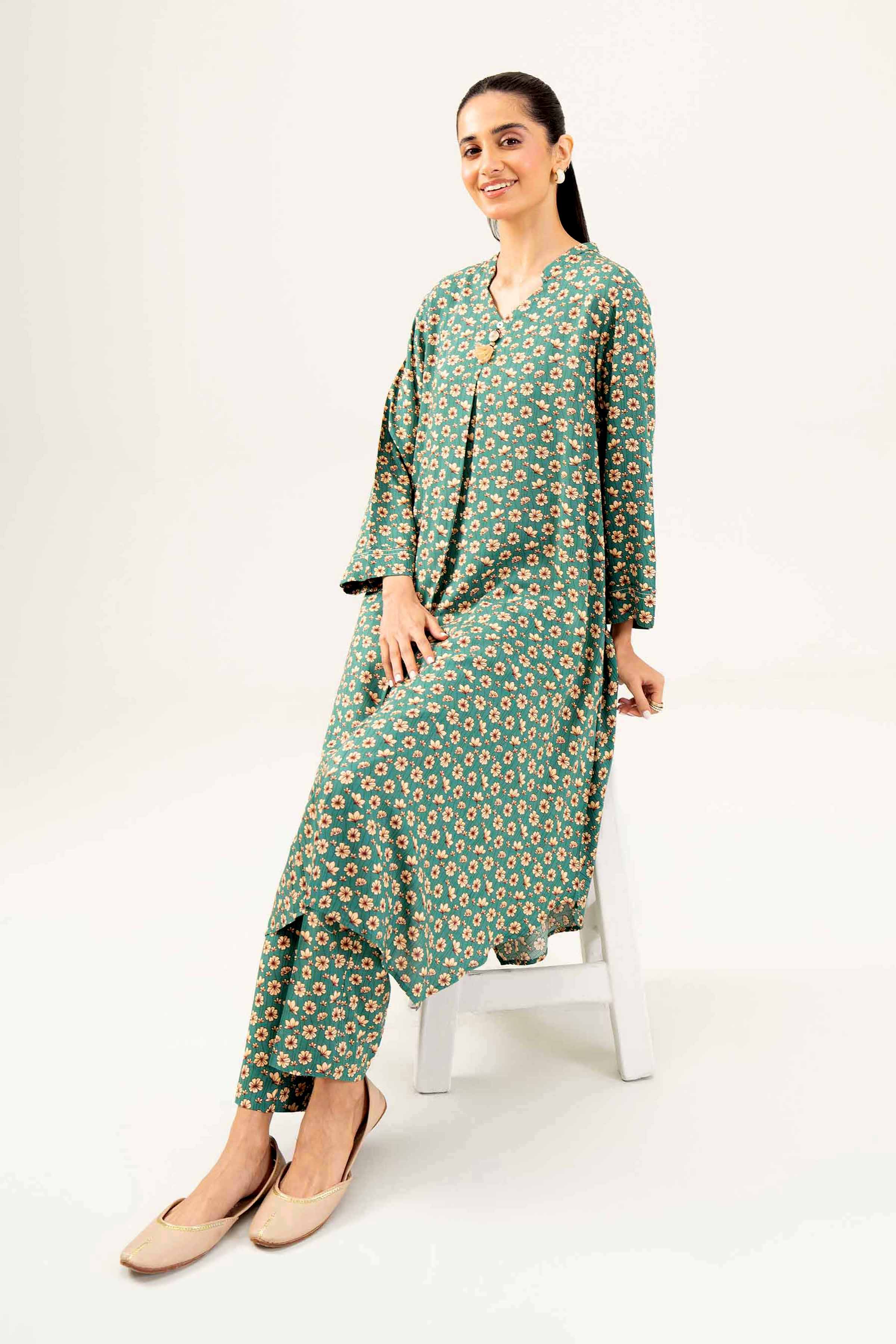 2 Piece - Printed Suit - PW24-169 - Image 2