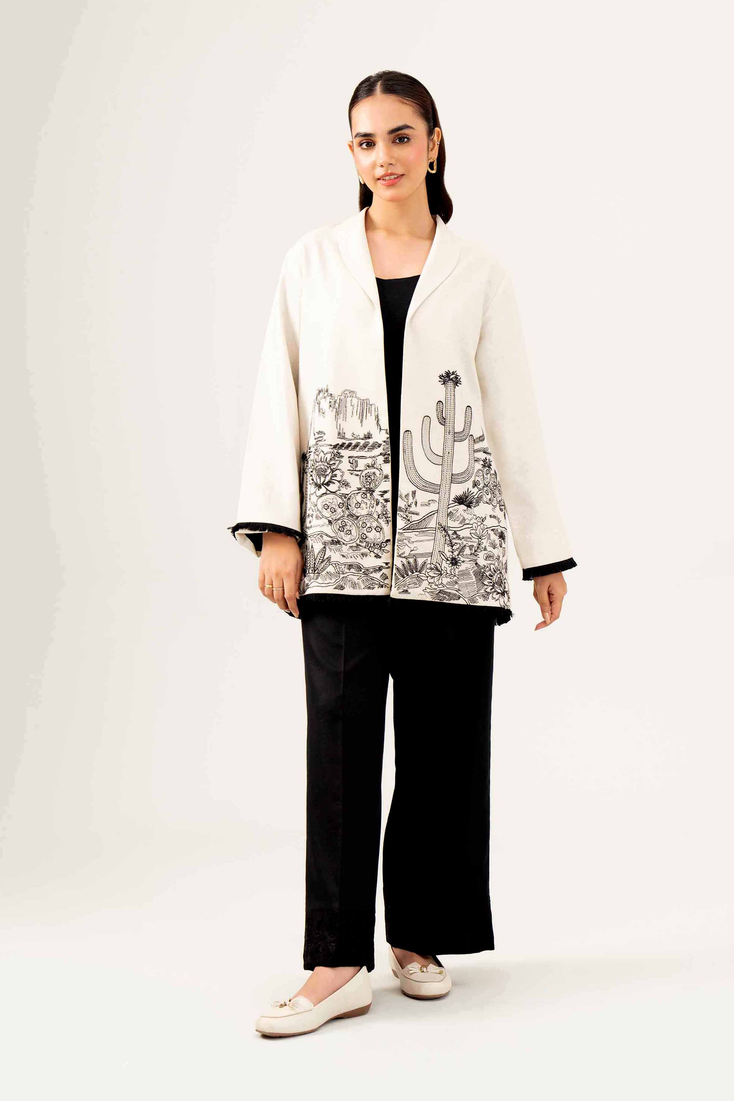 Embroidered Jacket - PW24-174 - Image 2