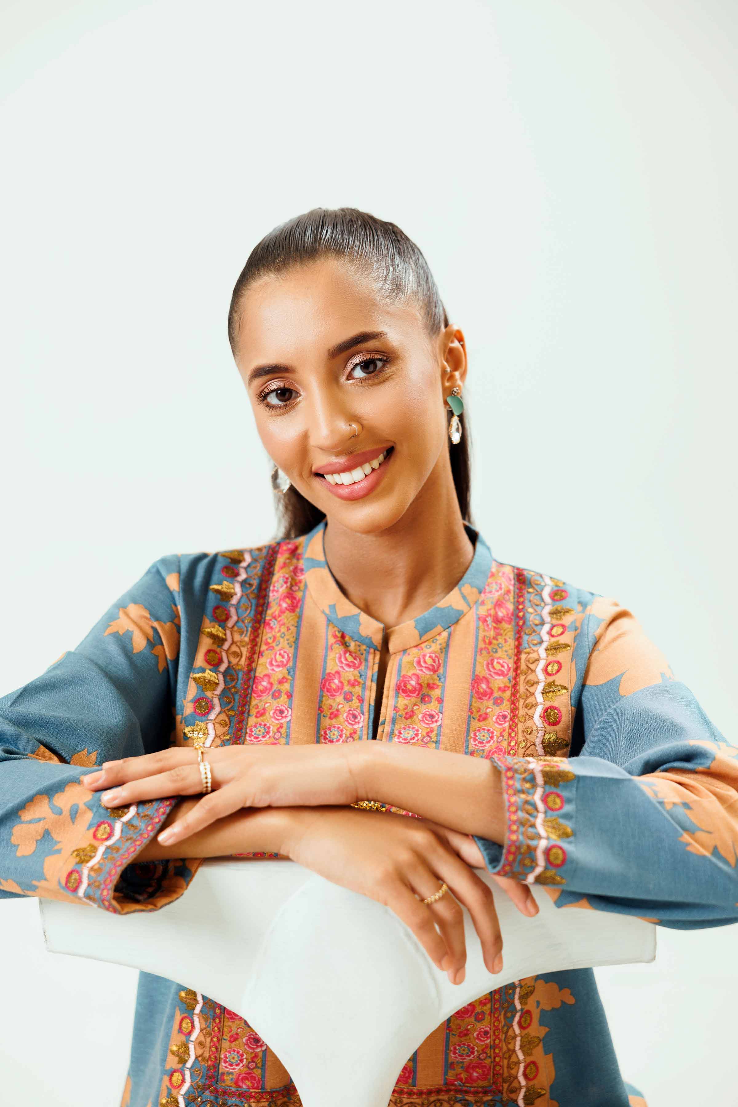 Printed Embroidered Shirt - PW24-183 - Image 4