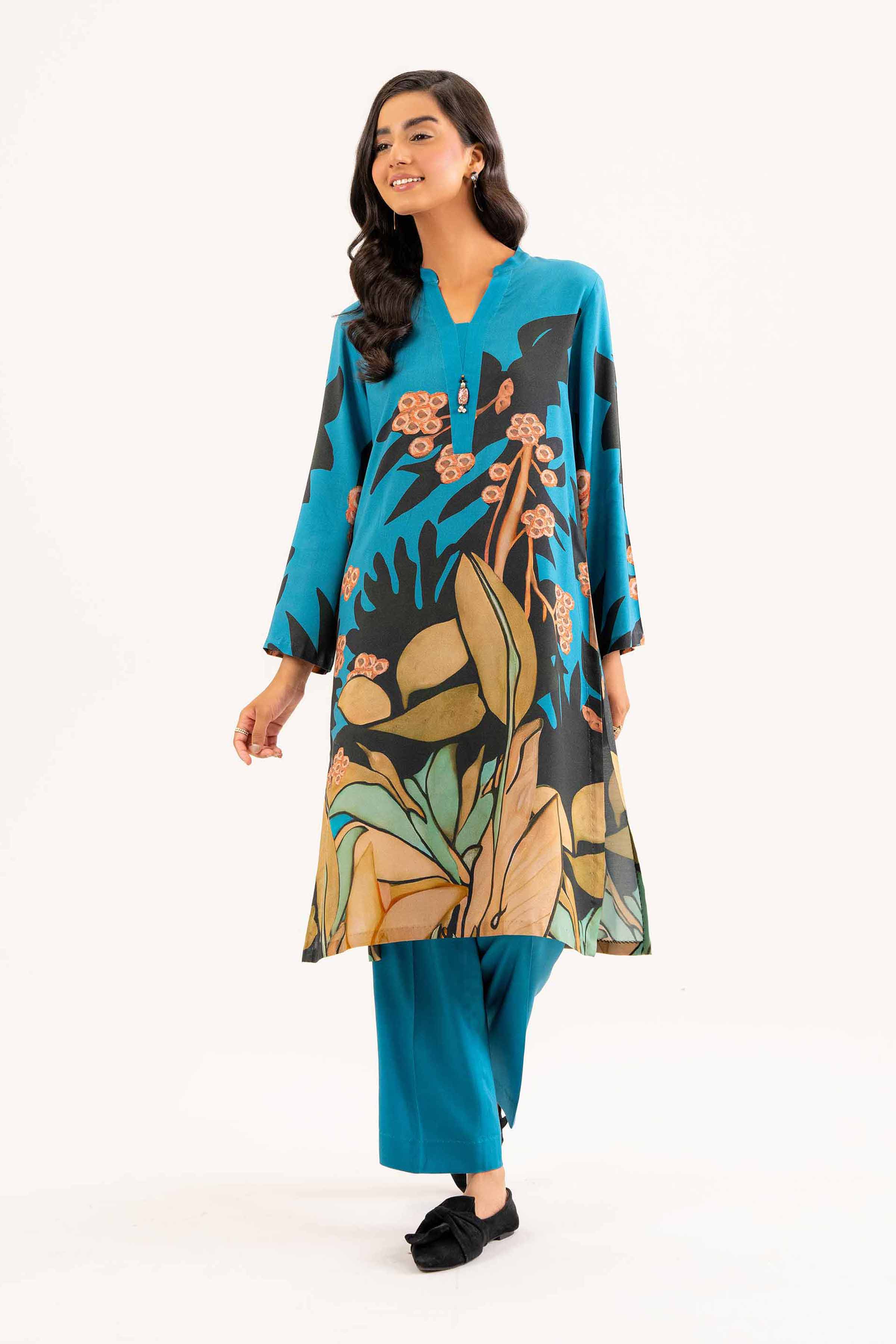 2 Piece - Printed Suit - PW24-184 - Image 2