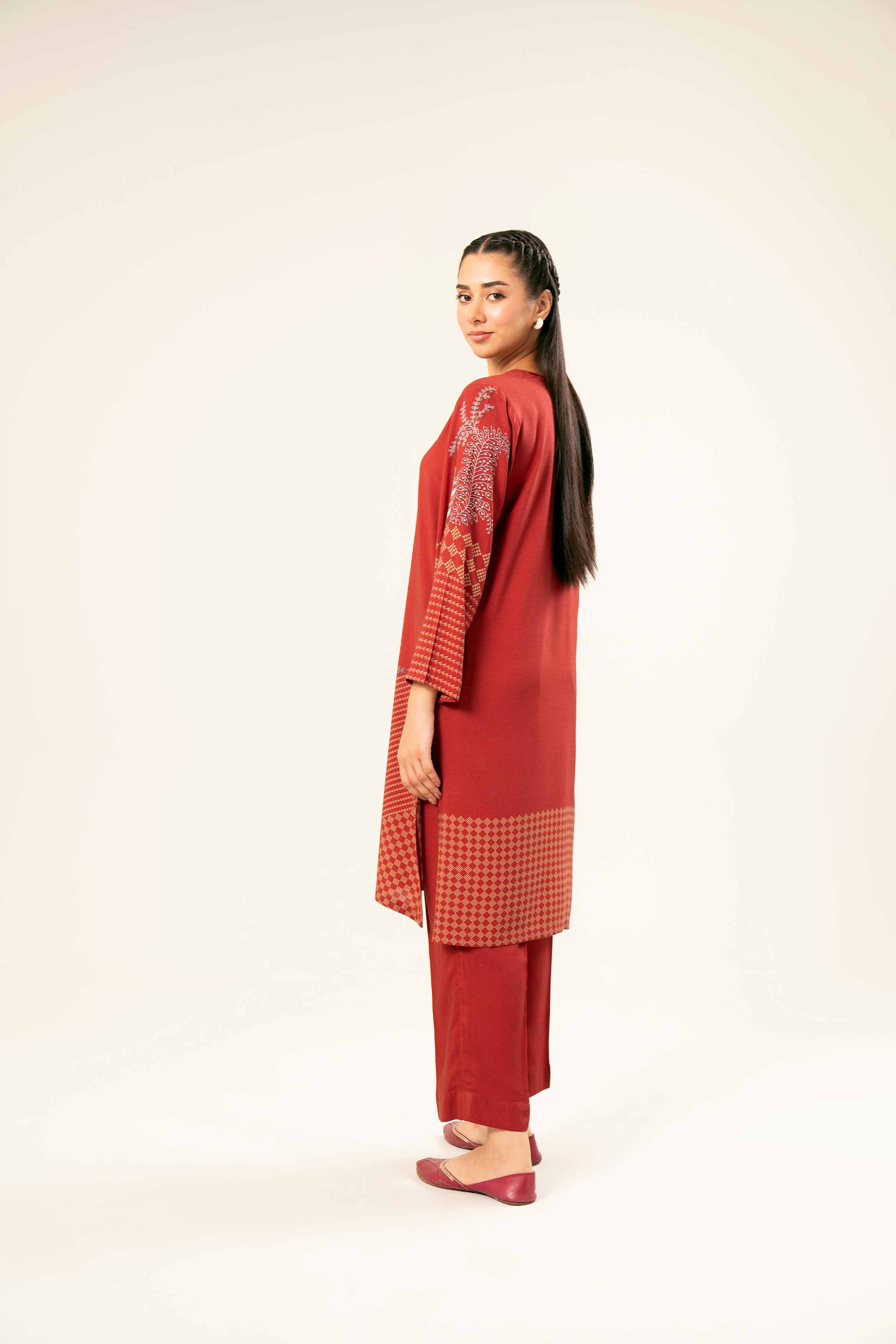 2 Piece - Printed Suit - PW24-185 - Image 3