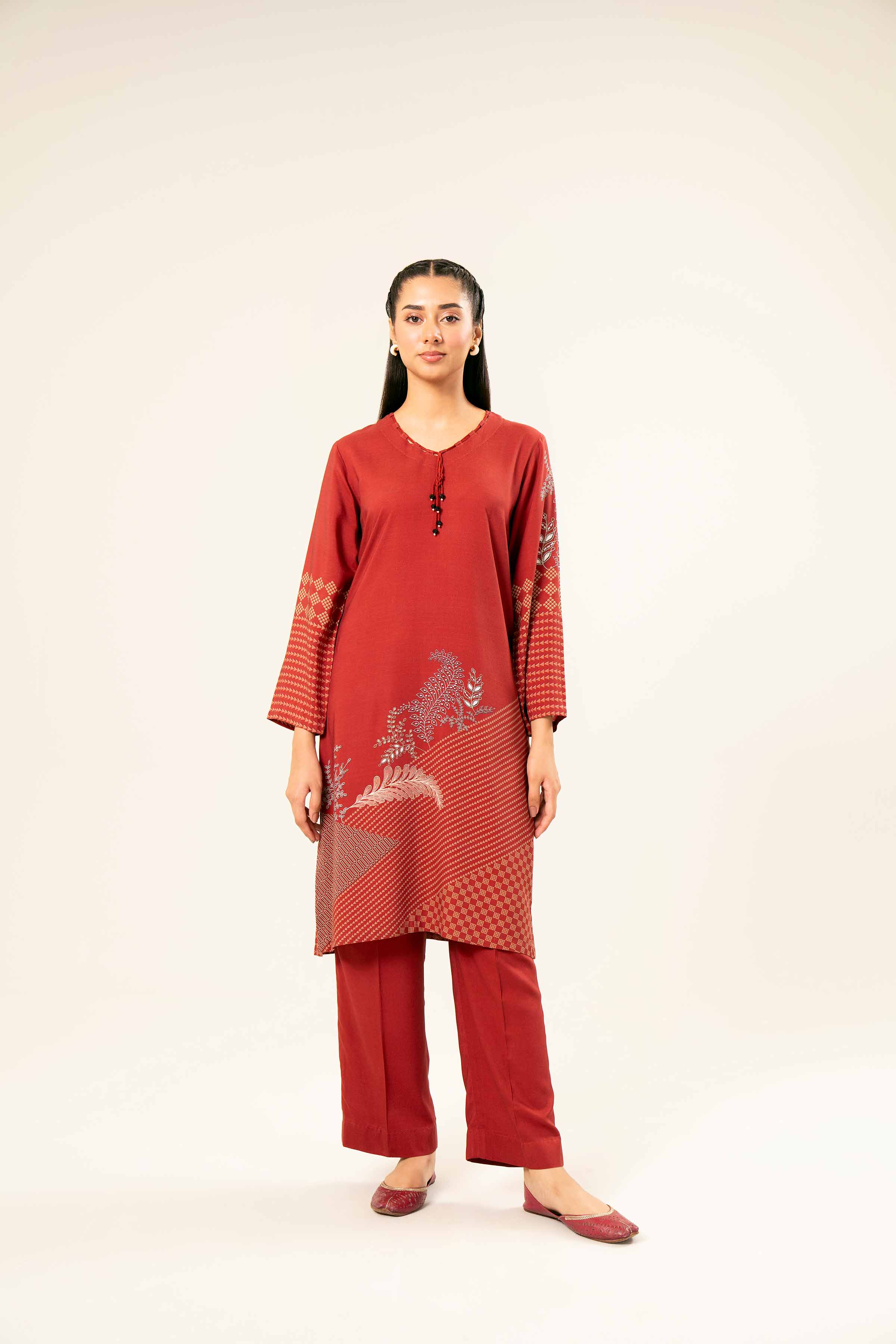 2 Piece - Printed Suit - PW24-185 - Image 4