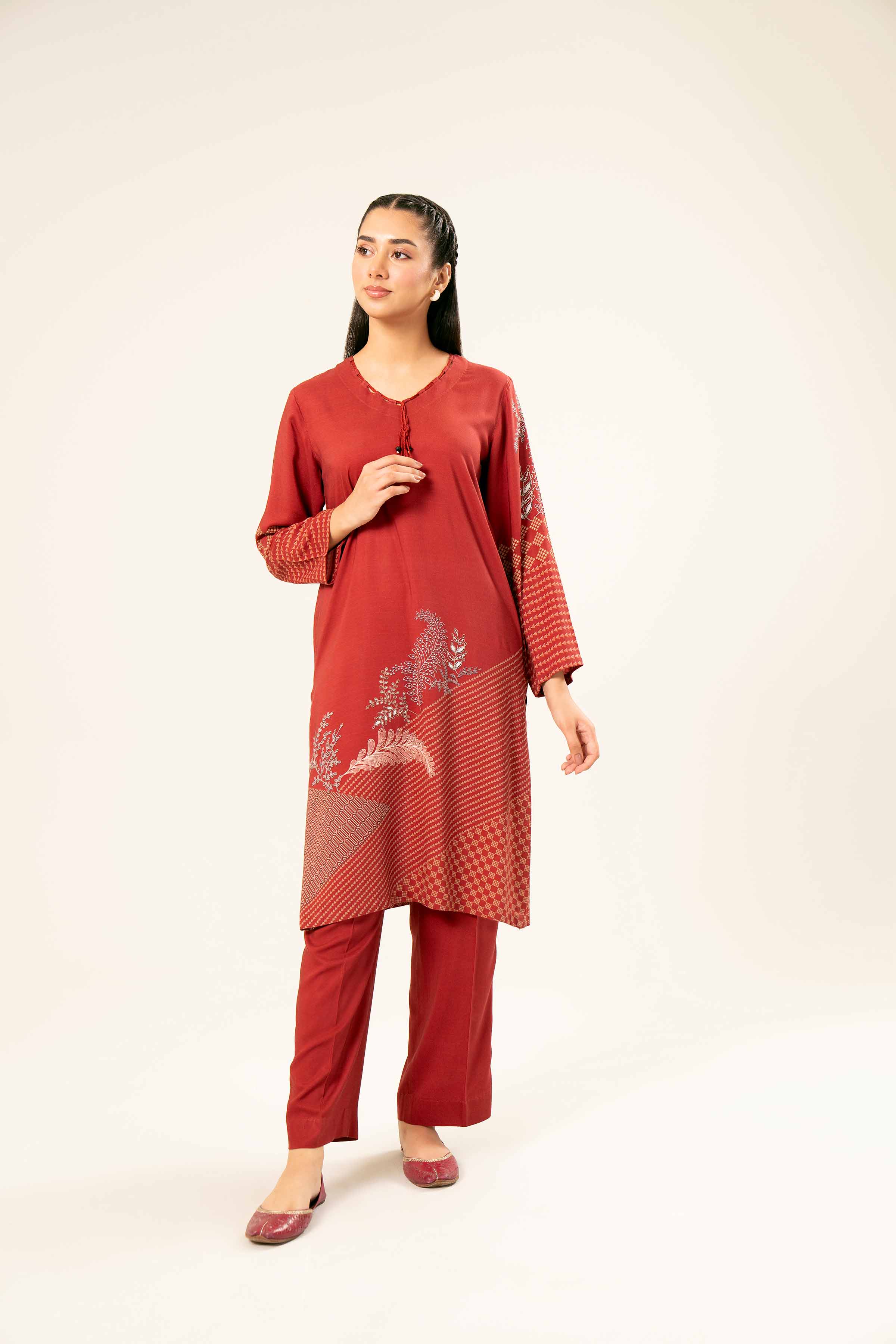 2 Piece - Printed Suit - PW24-185 - Image 6
