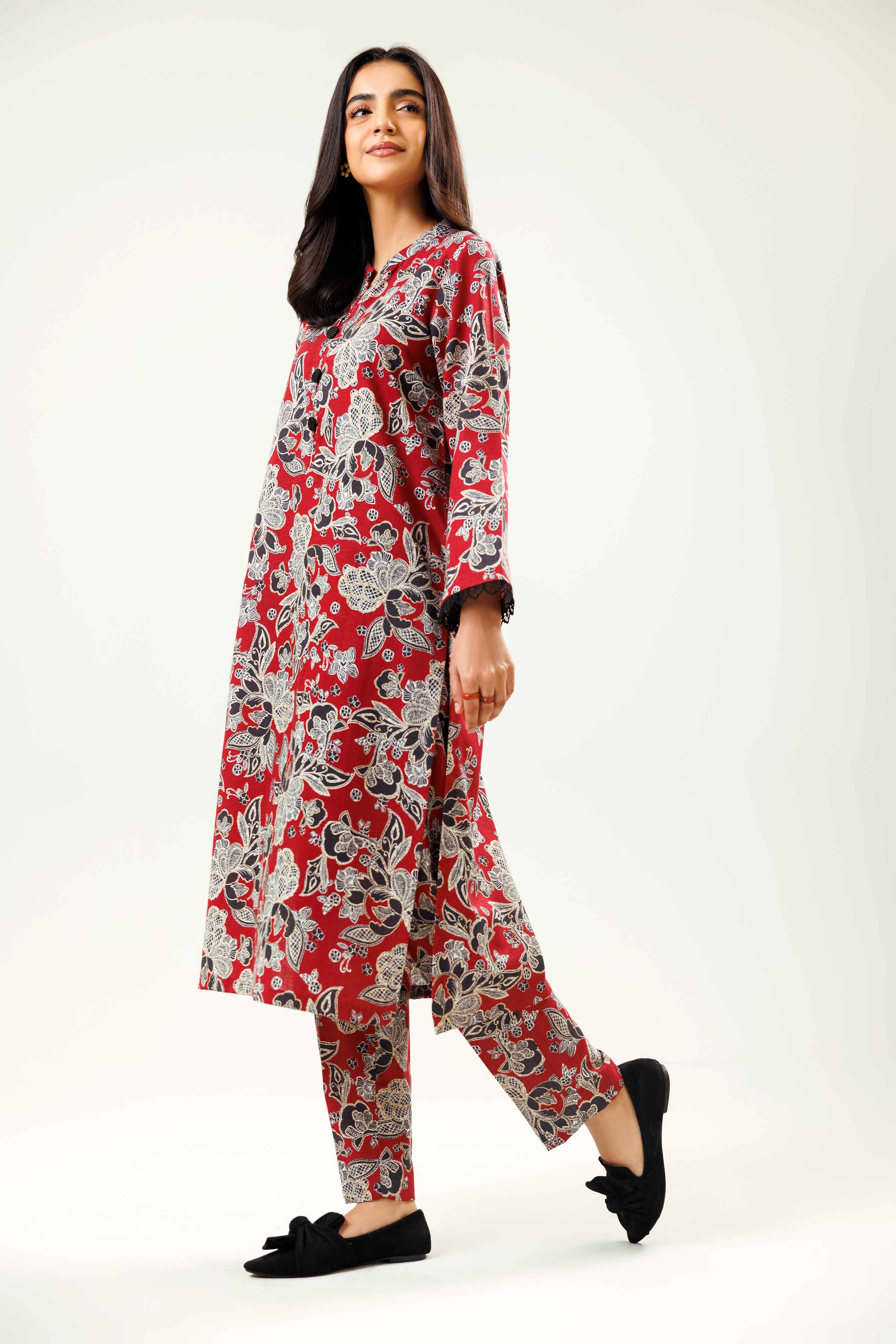 2 Piece - Printed Suit - PW24-194 - Image 4