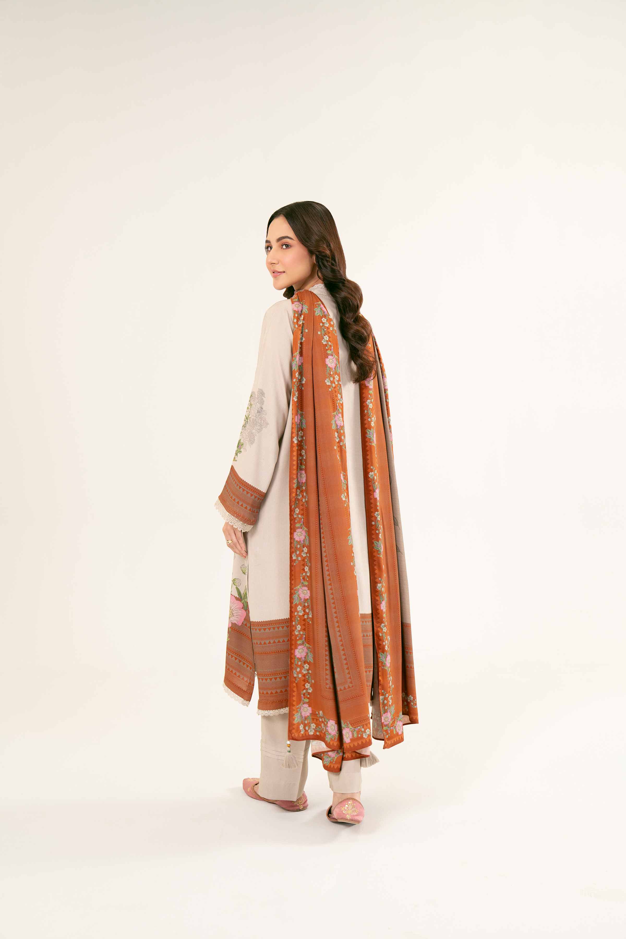 3 Piece - Printed Suit - PW24-210 - Image 3